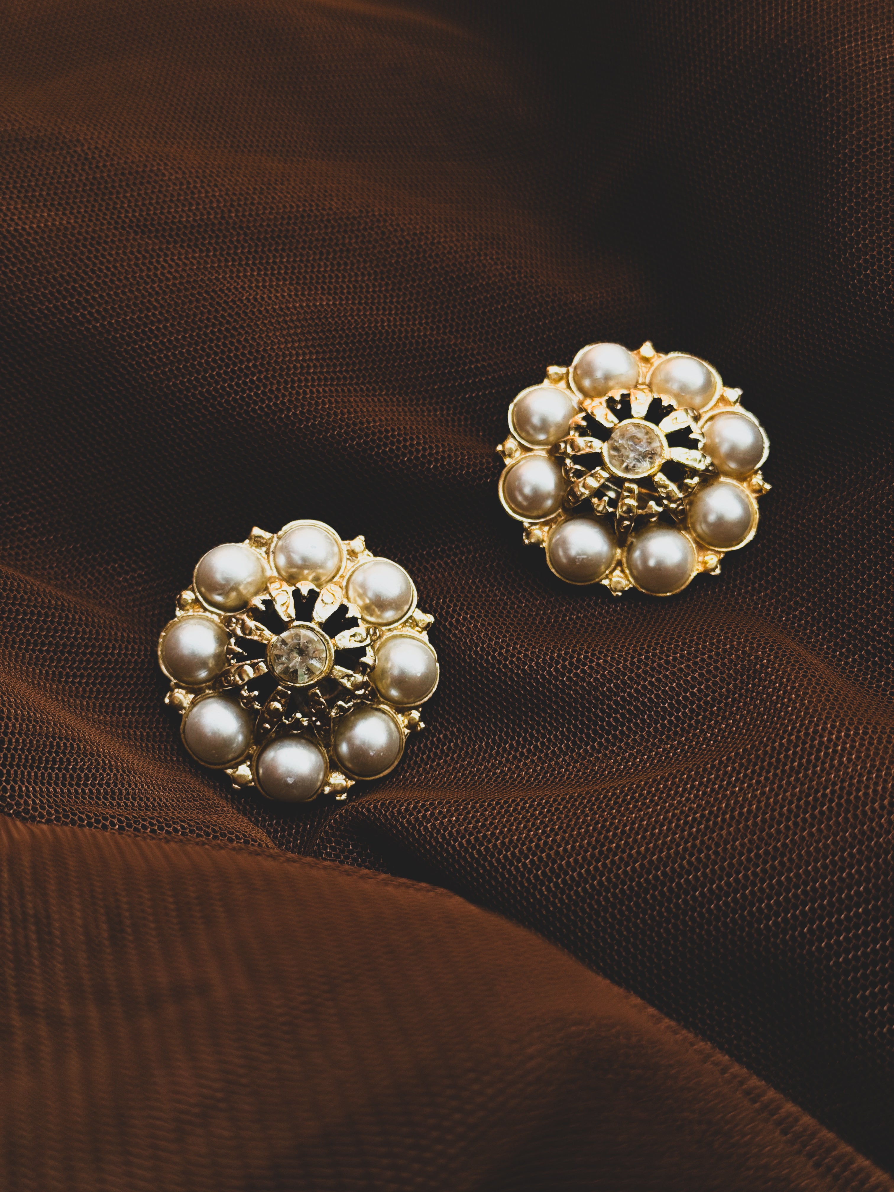 Pendientes vintage Perla