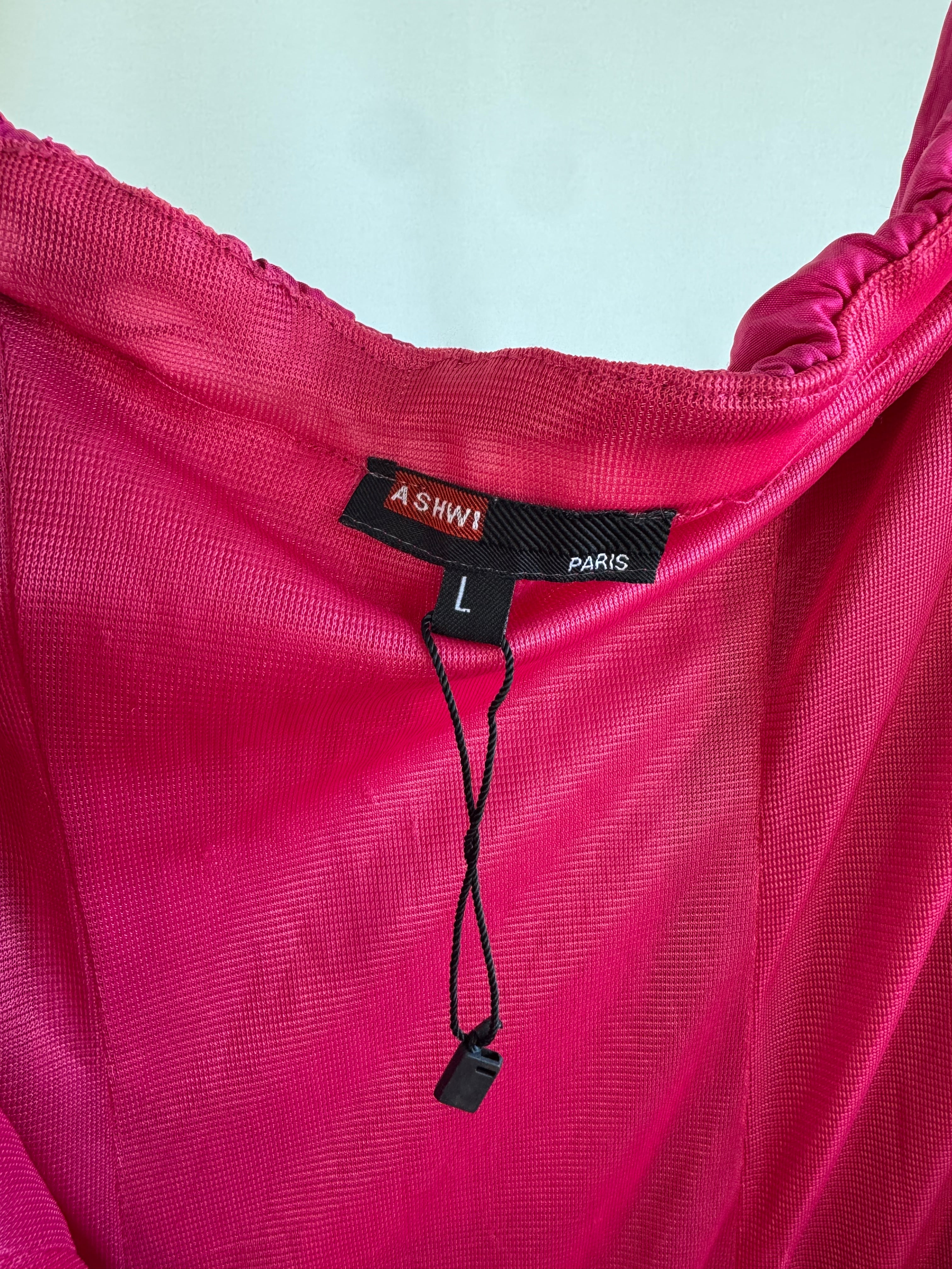 Vestido organza vintage