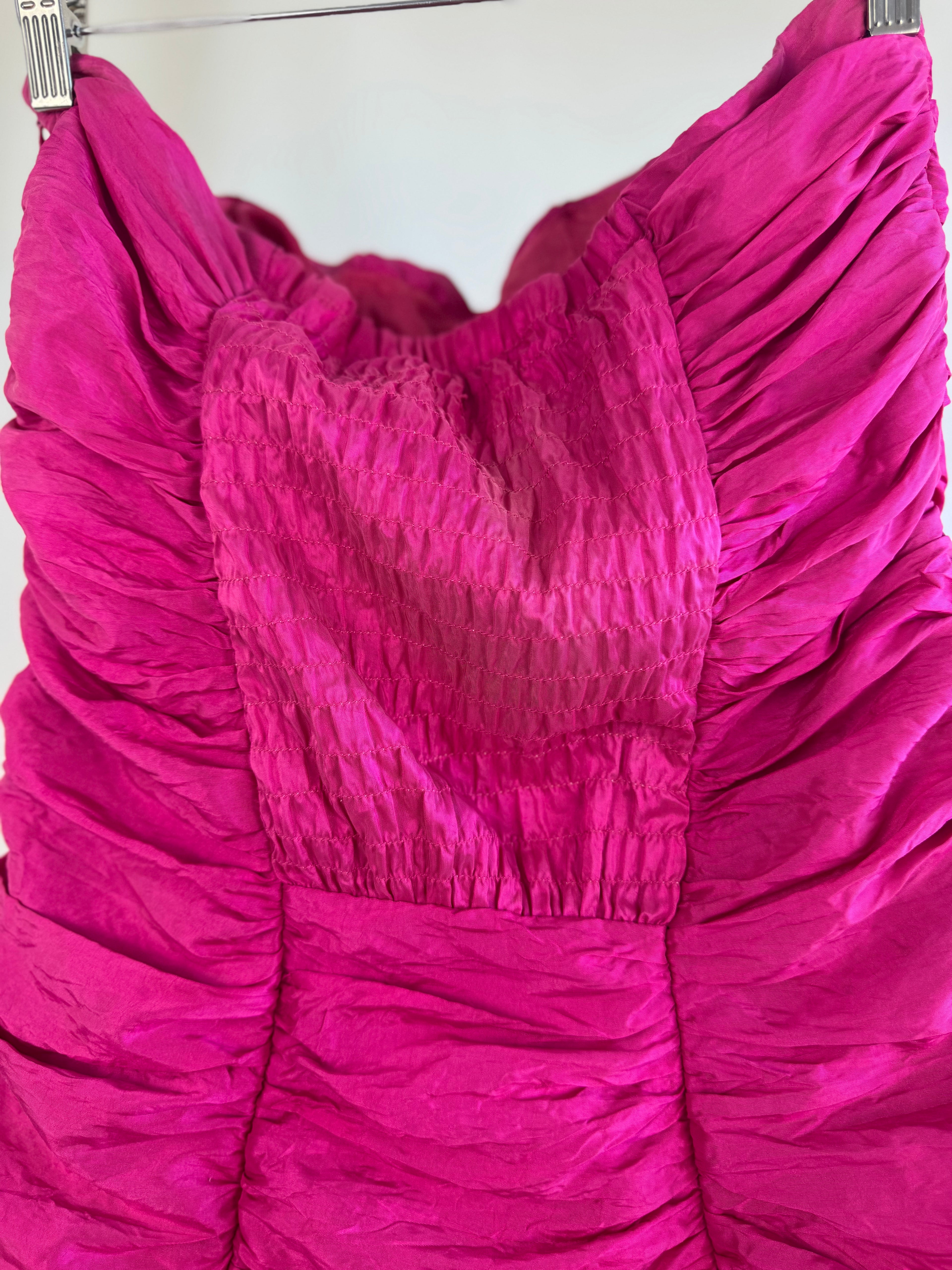 Vestido organza vintage