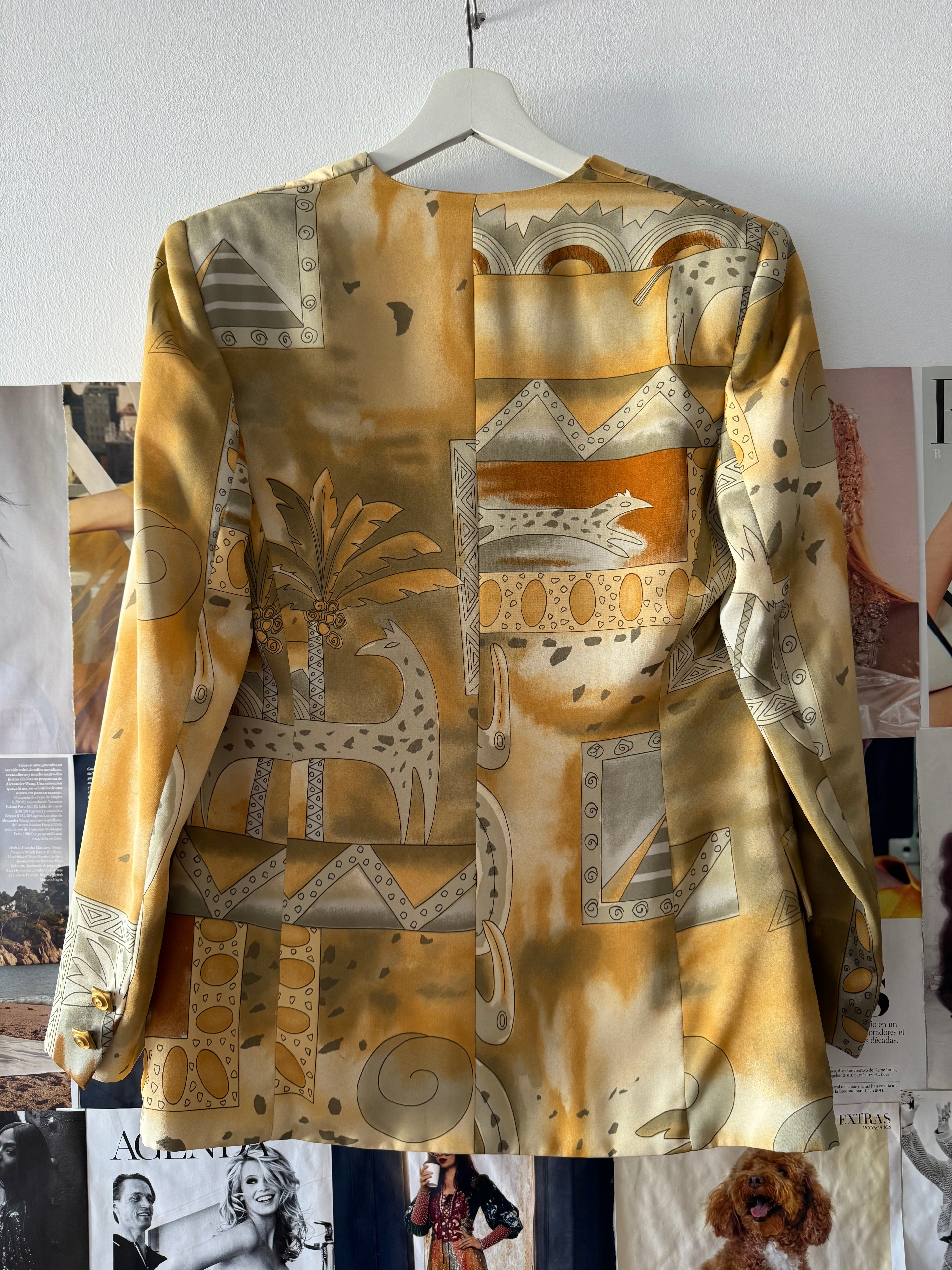 Traje vintage de pantalón Dolores Dulanto