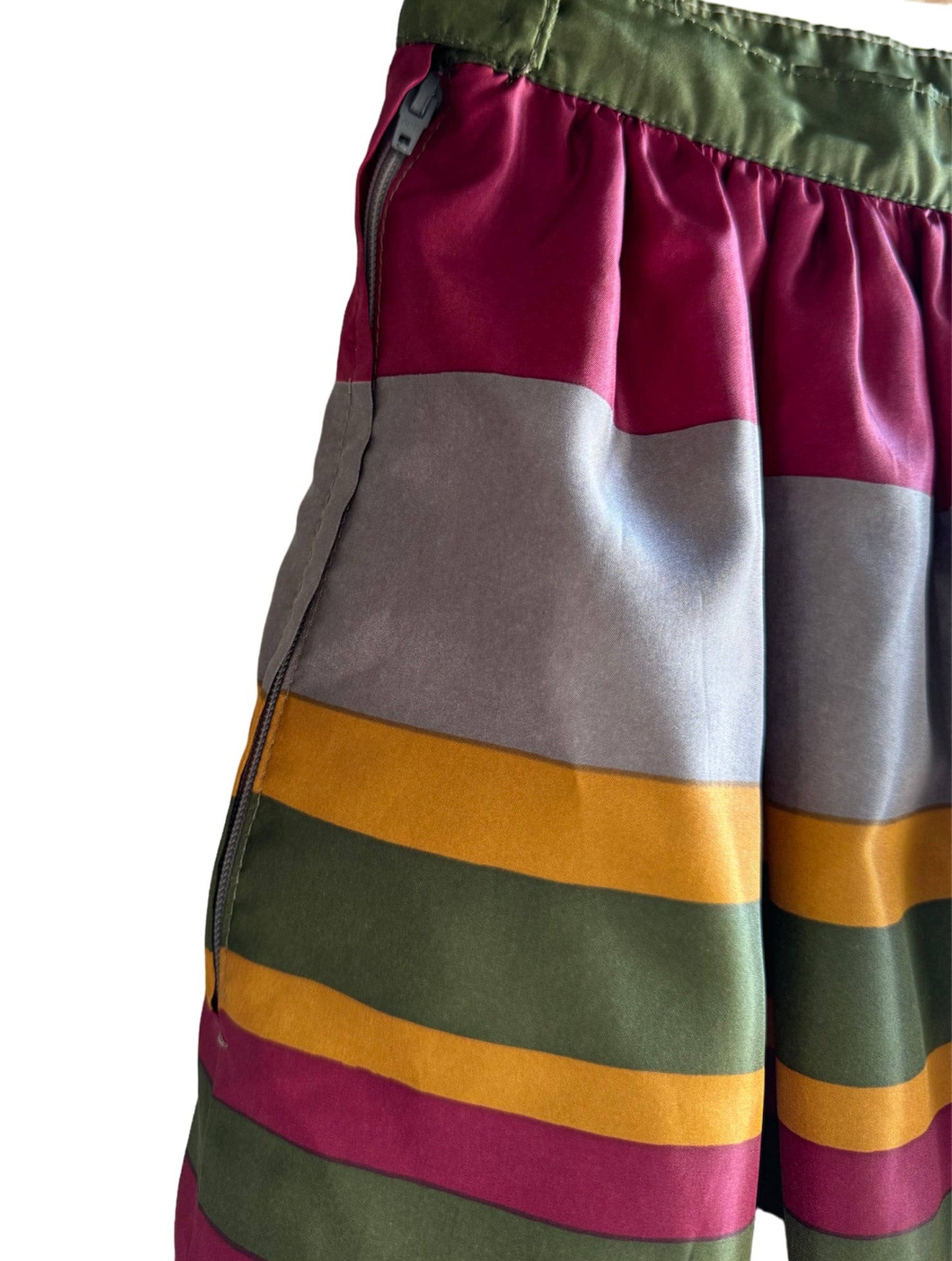 Falda multicolor vintage