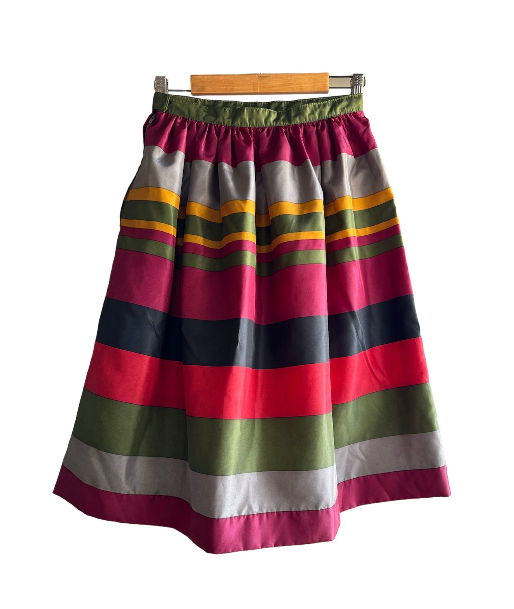 Falda multicolor vintage