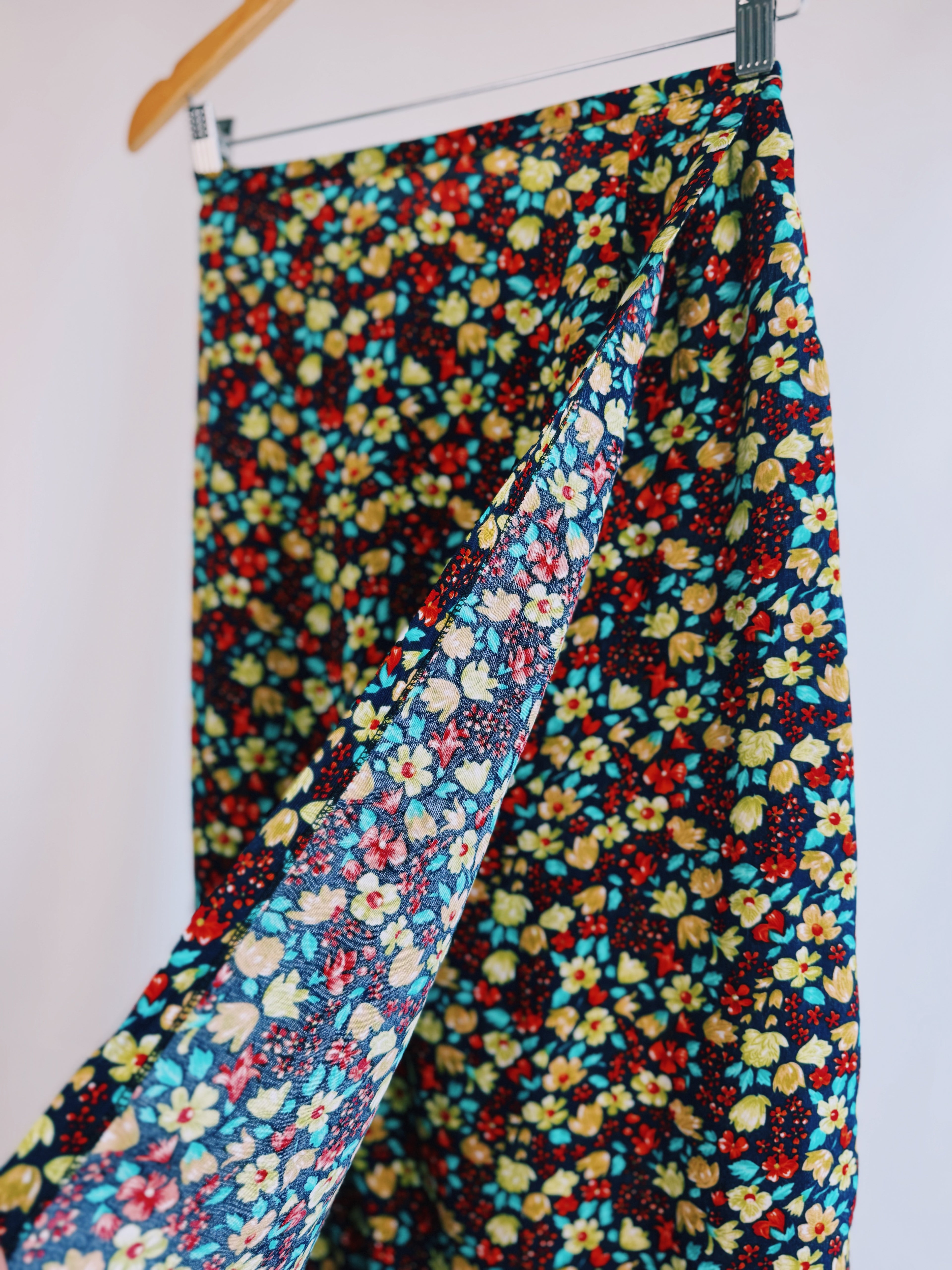 Falda pareo vintage flores