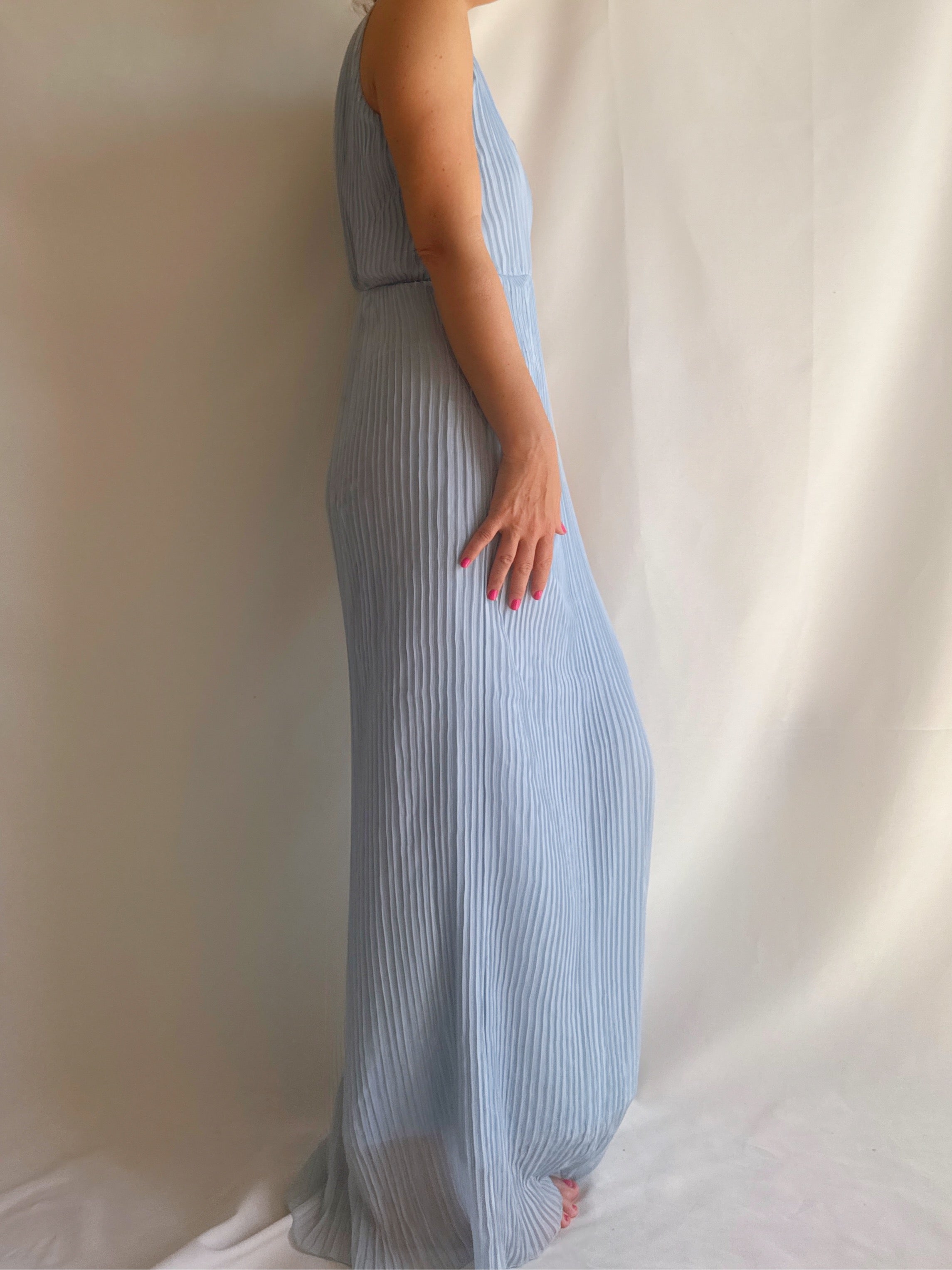 Vestido plisado Vila