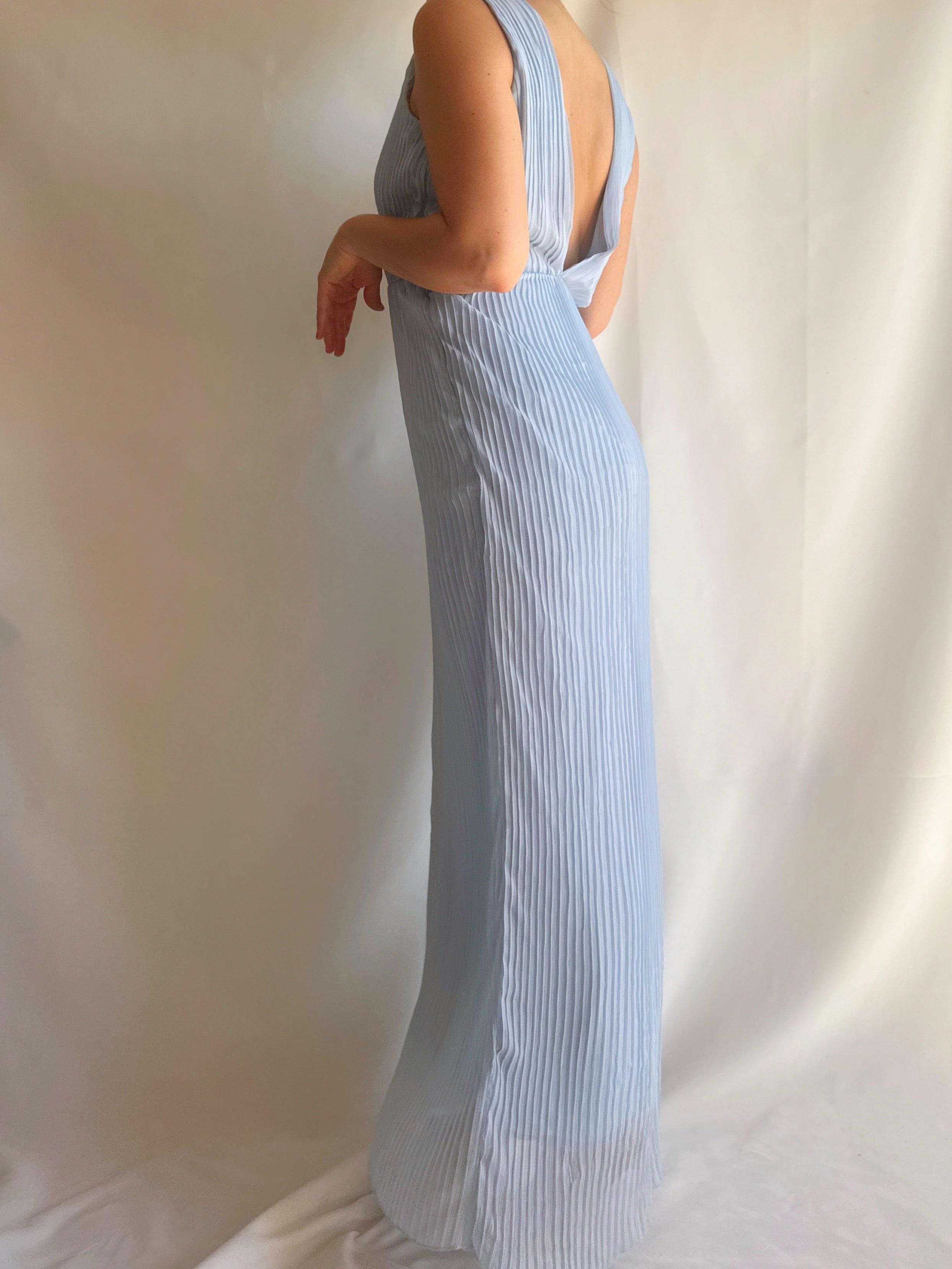 Vestido plisado Vila