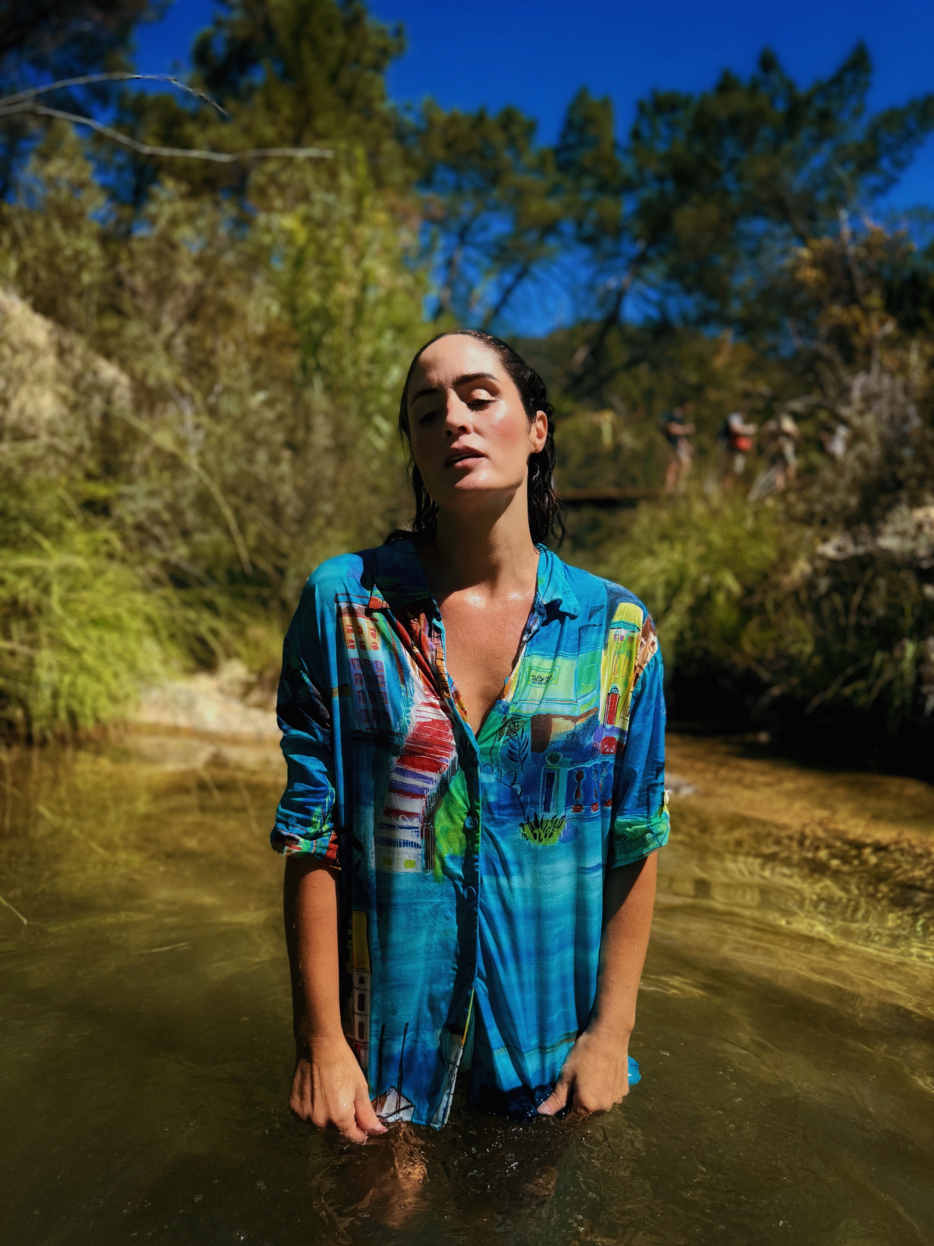 Camisa vintage The Edimburgh Collection