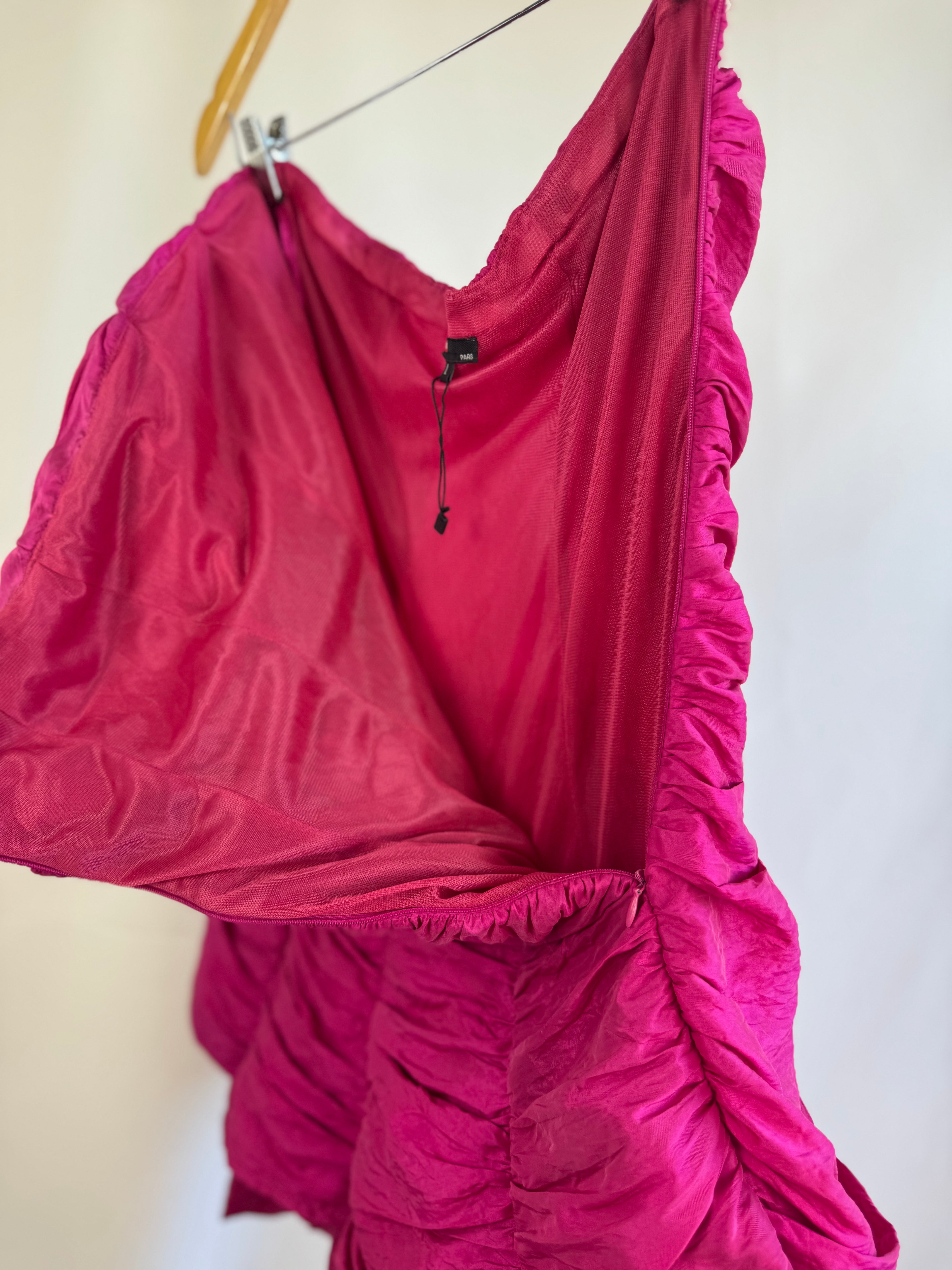 Vestido organza vintage