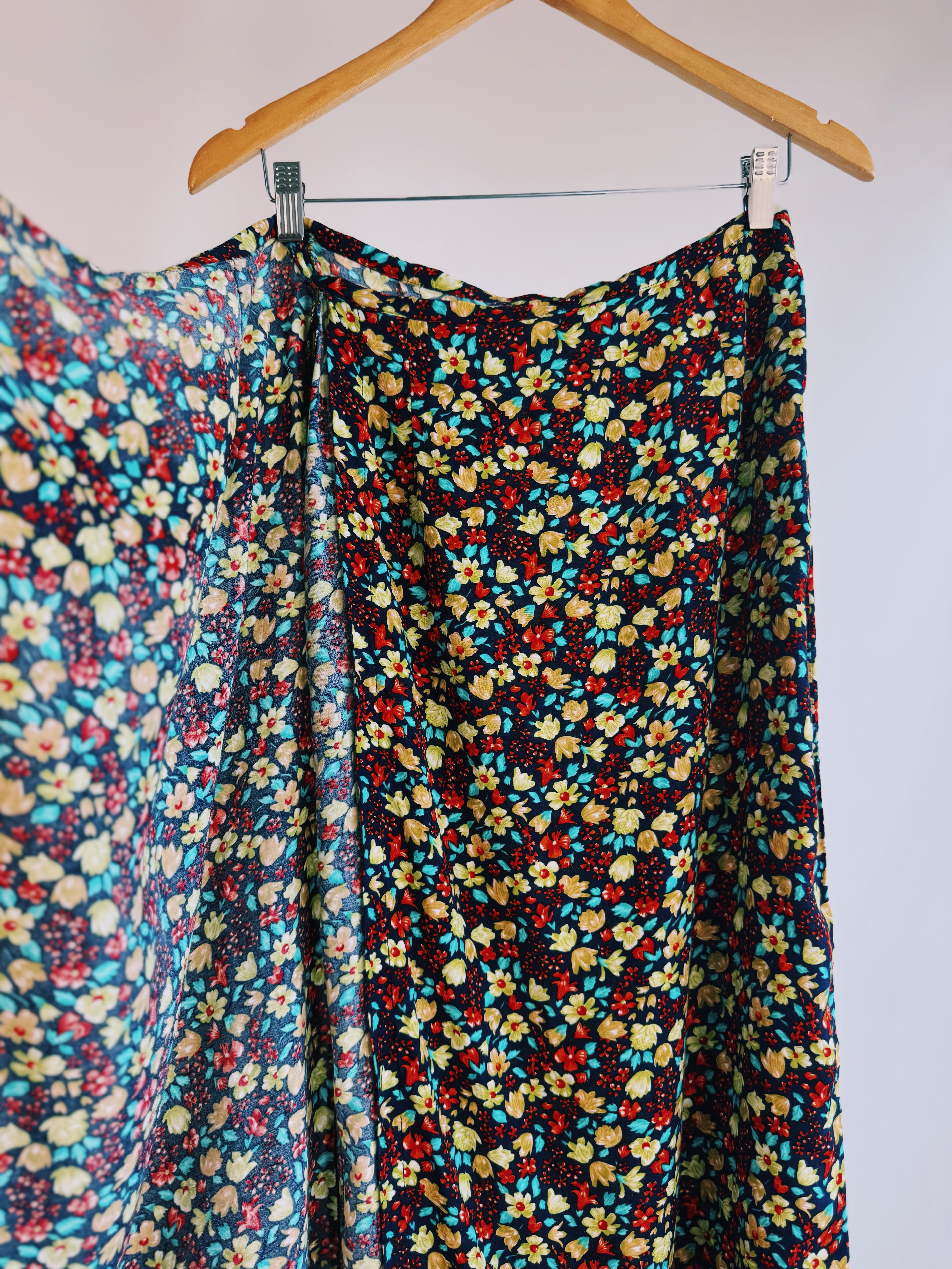 Falda pareo vintage flores