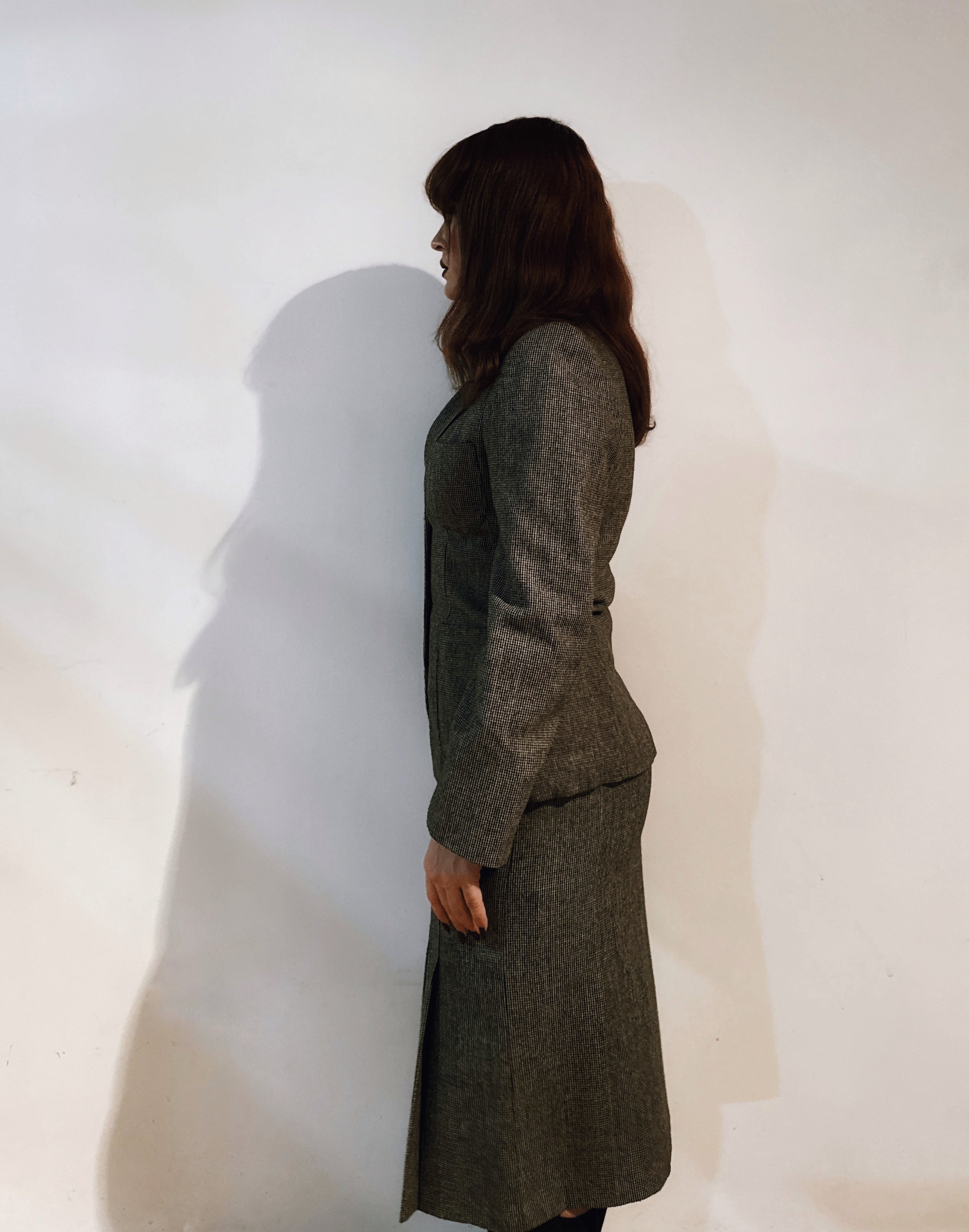 Traje de falda vintage