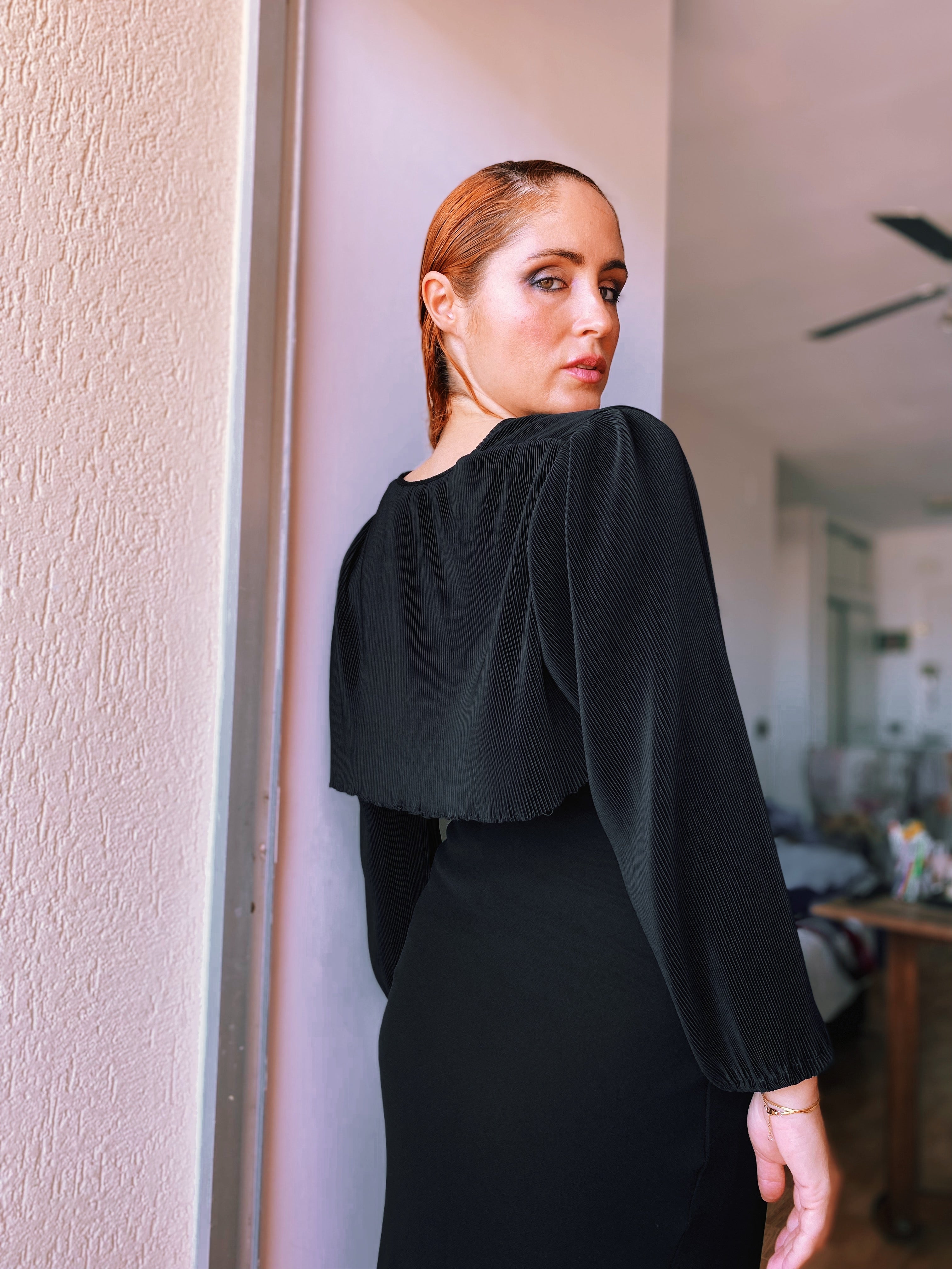 Mangas plisadas vintage Sergio Ferrazzi