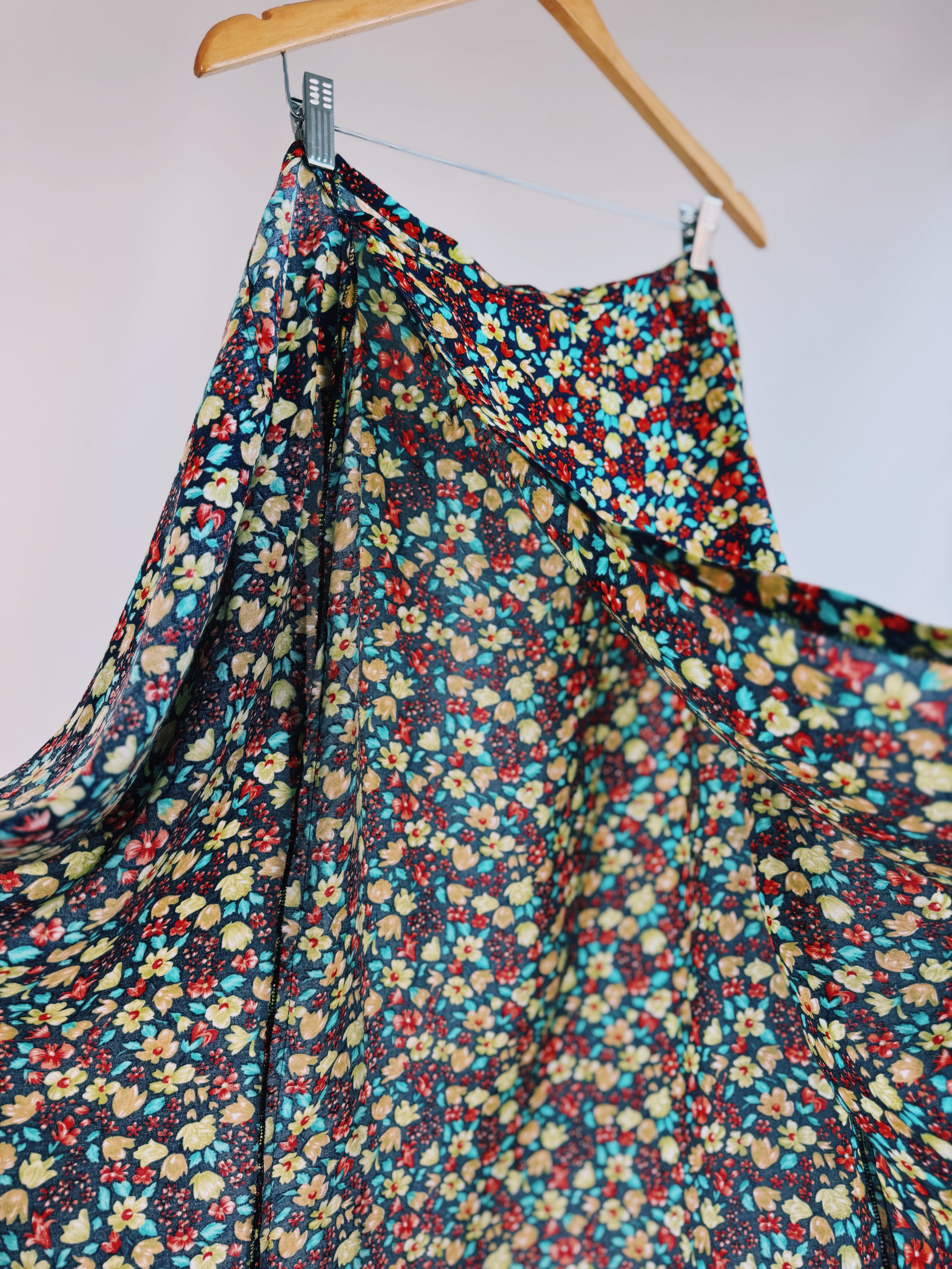 Falda pareo vintage flores