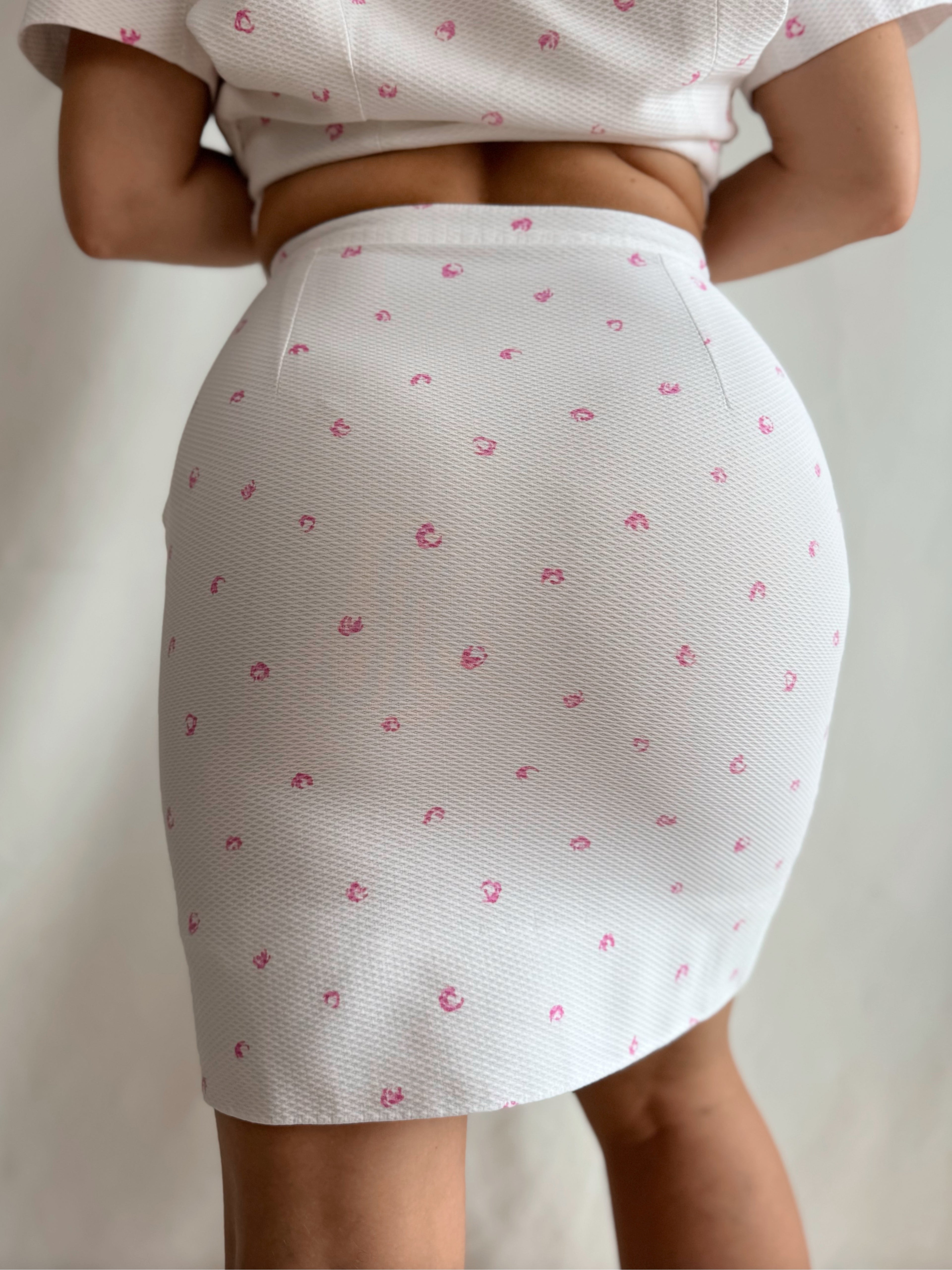 Traje de falda vintage