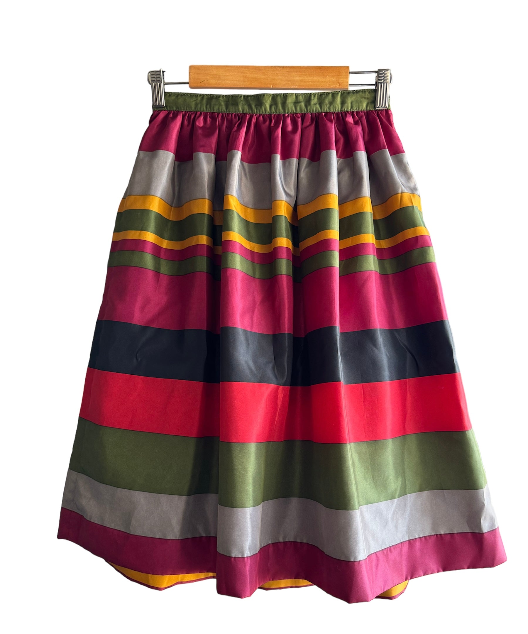 Falda multicolor vintage