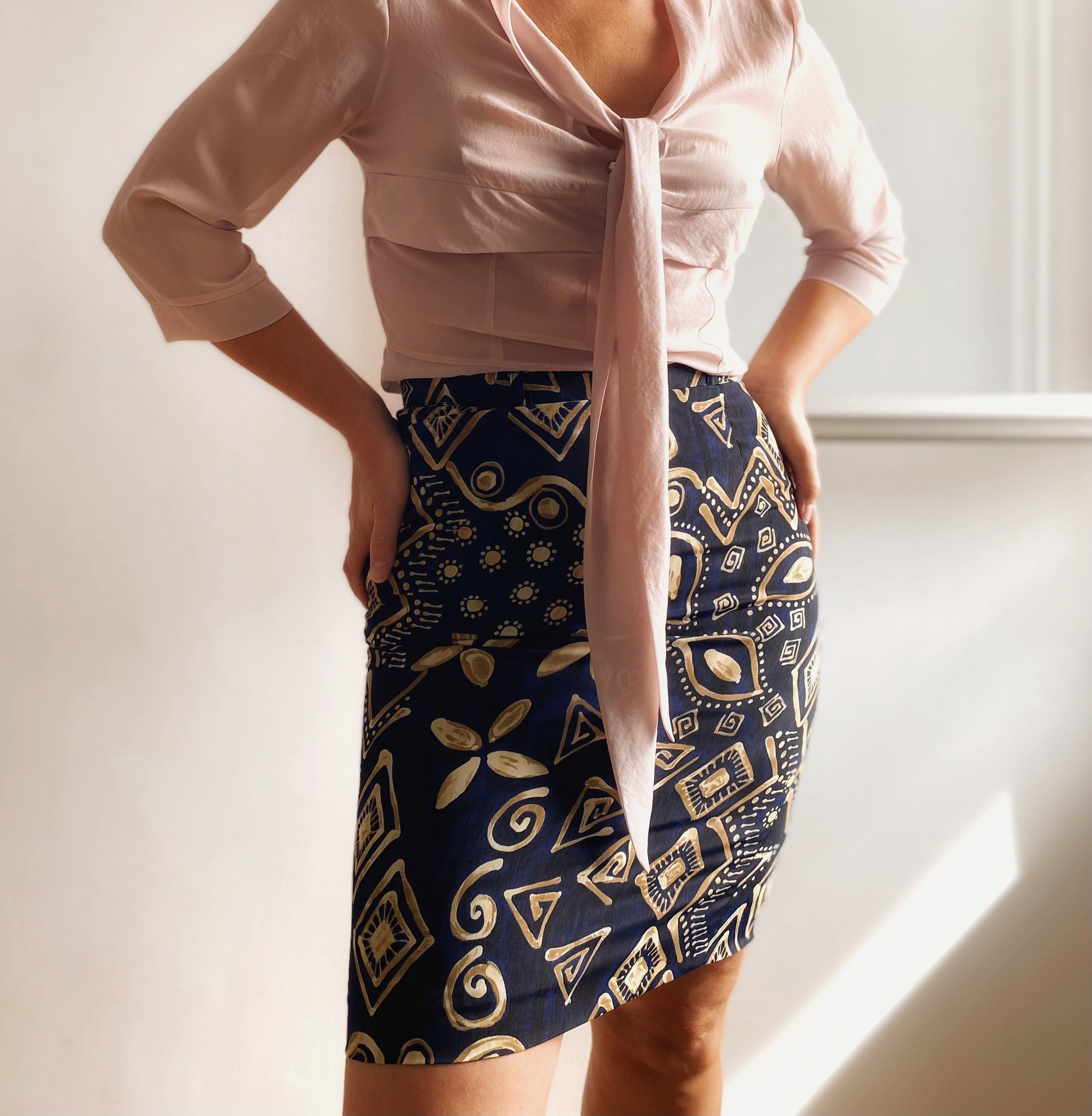 Falda vintage El Corte Ingles