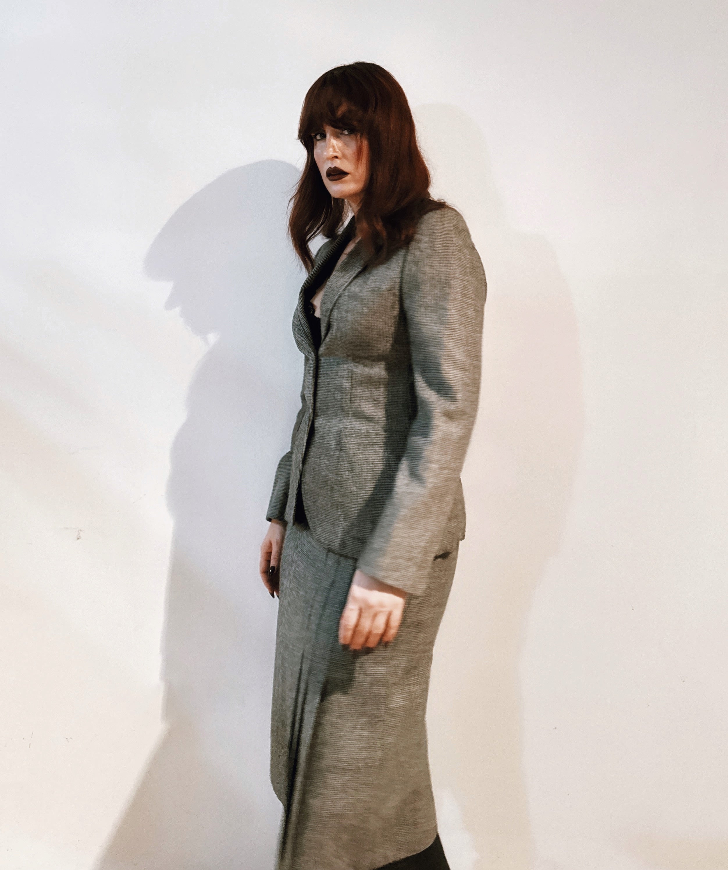 Traje de falda vintage