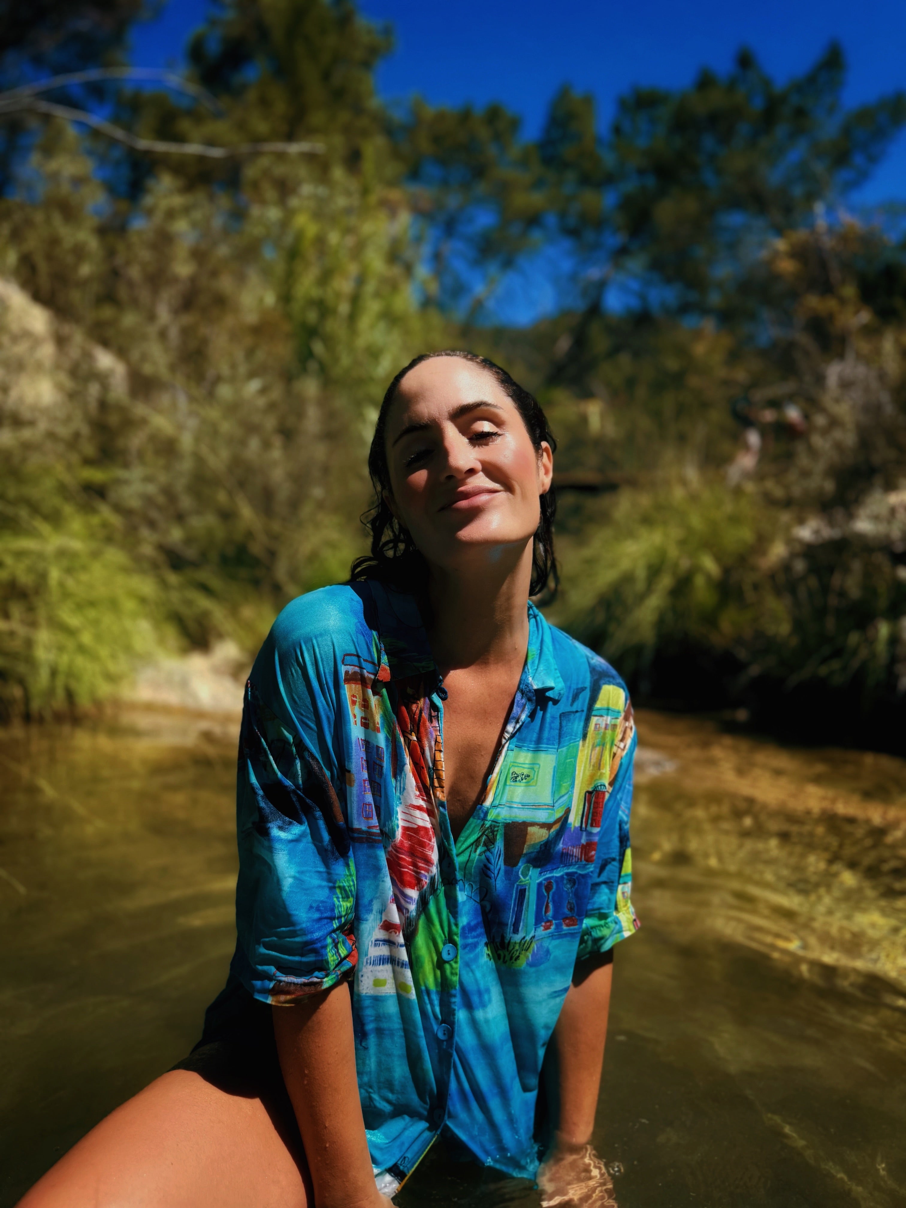 Camisa vintage The Edimburgh Collection