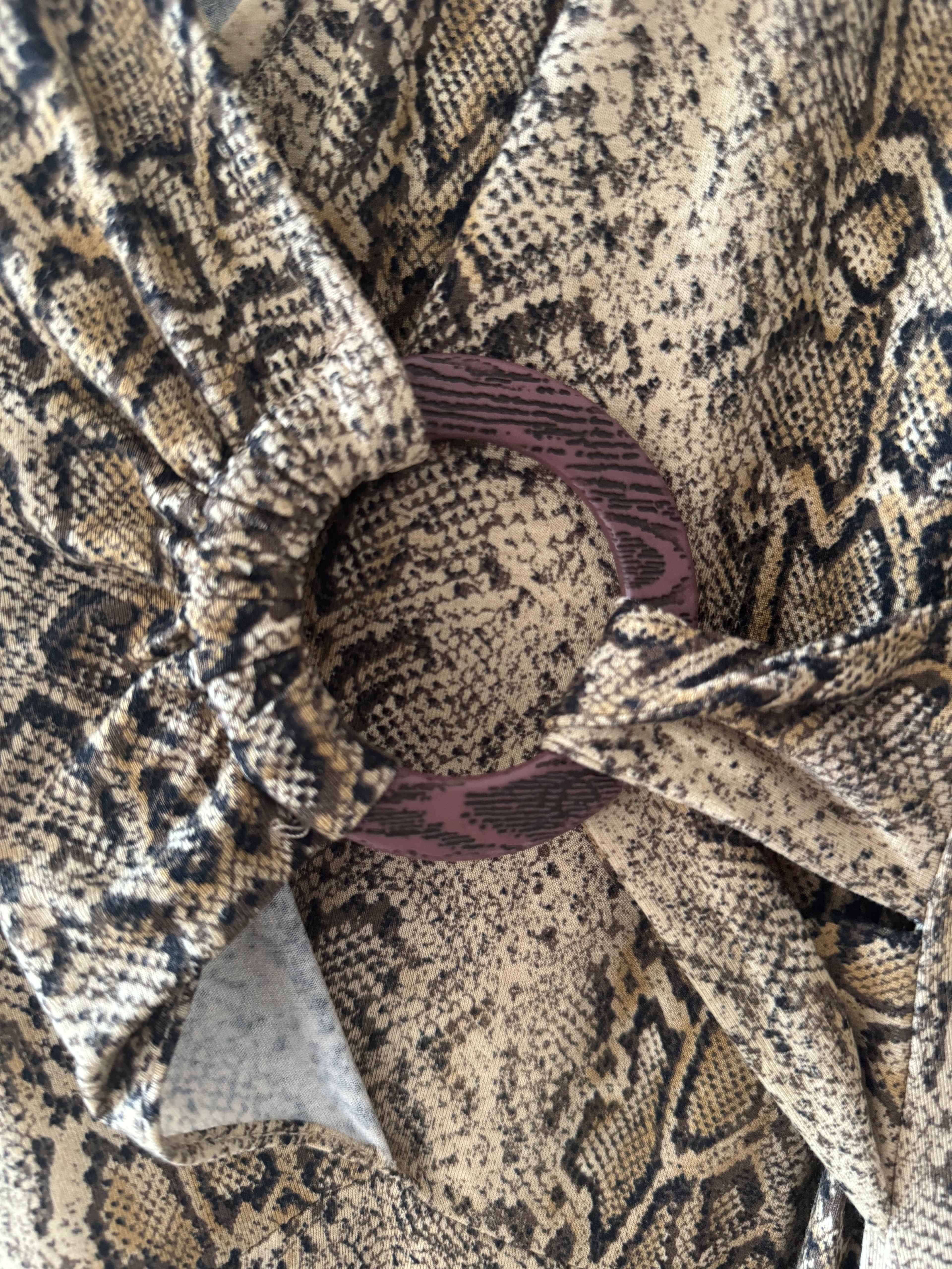 Vestido vintage print