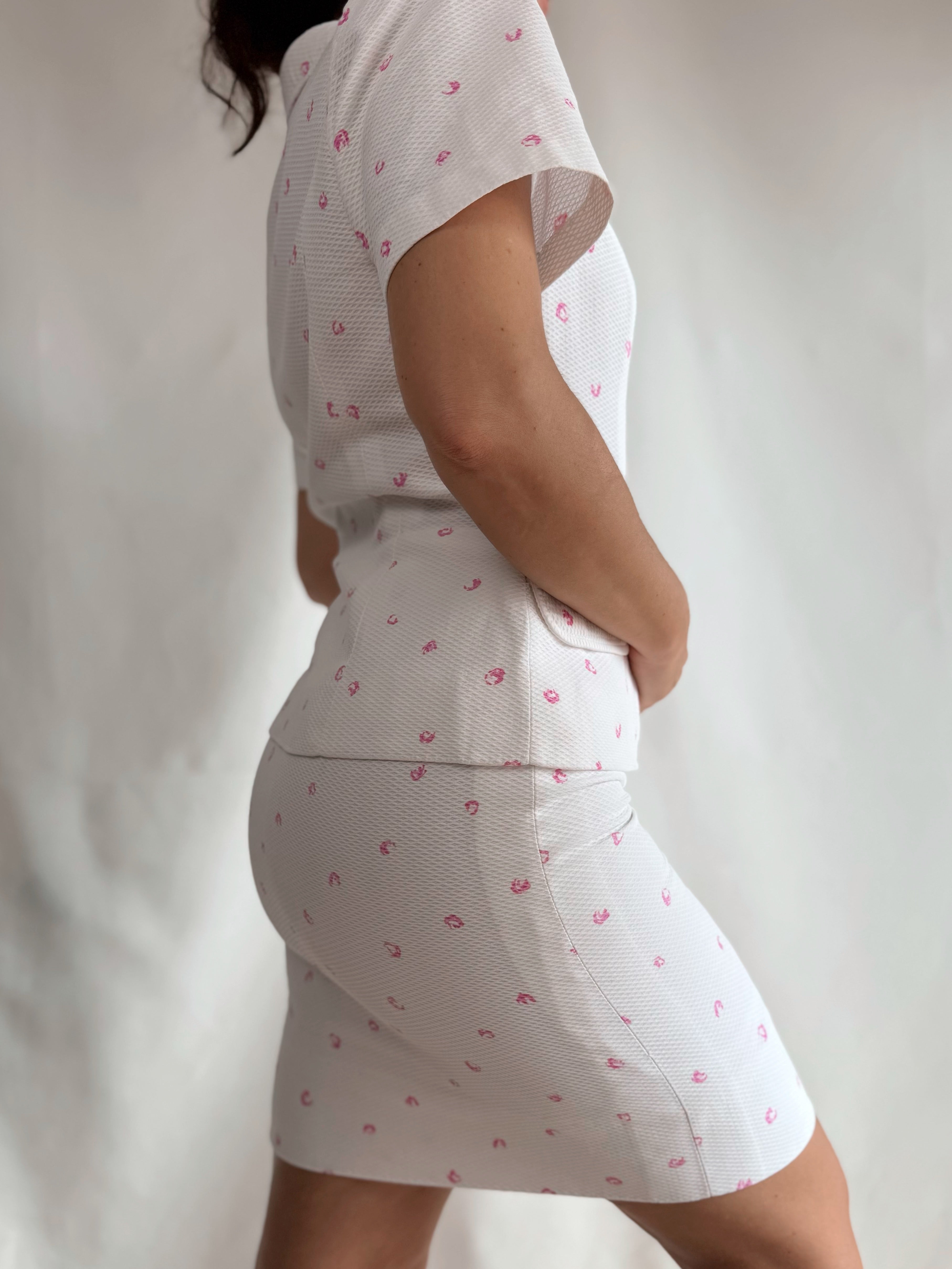 Traje de falda vintage