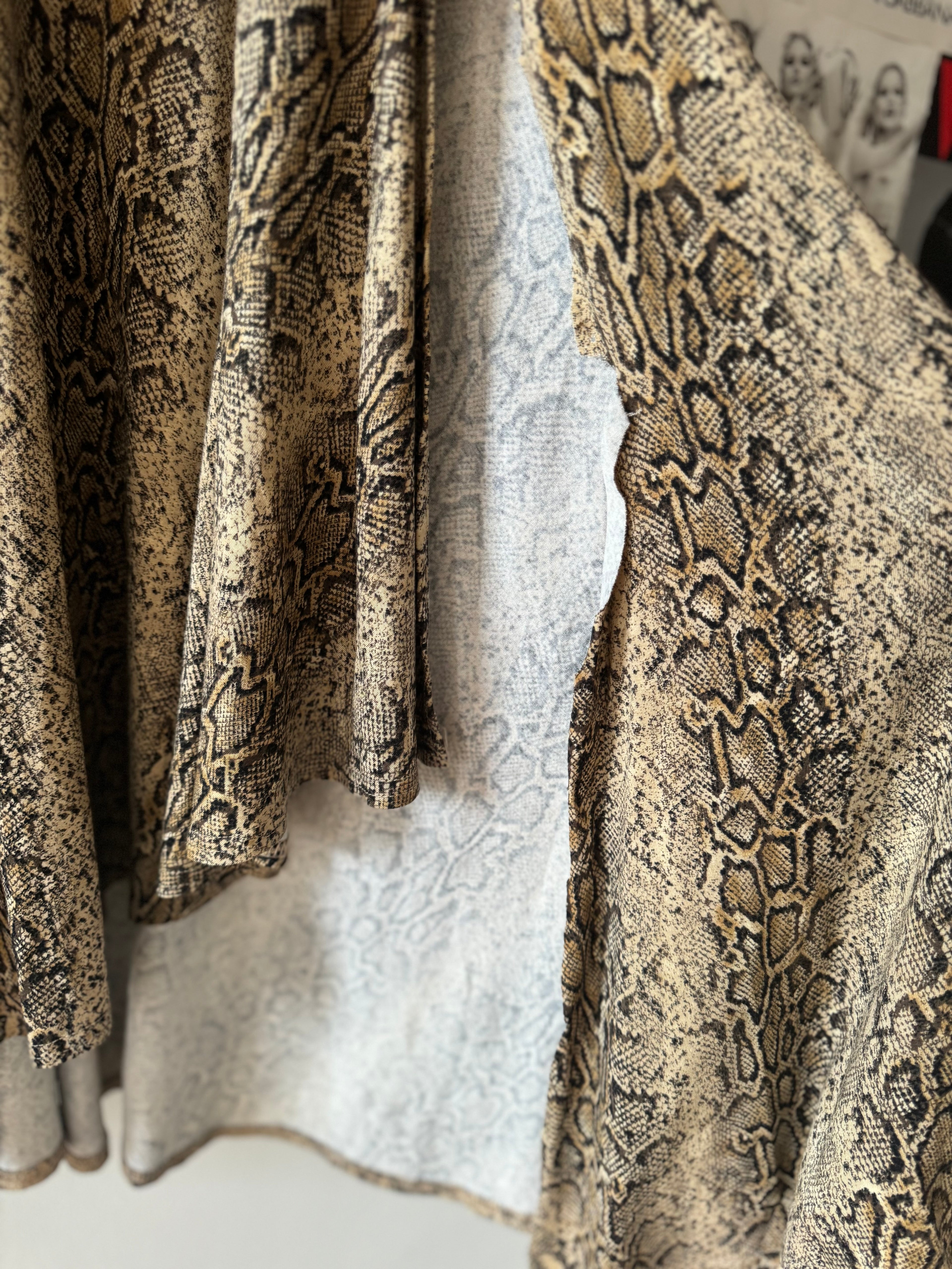 Vestido vintage print