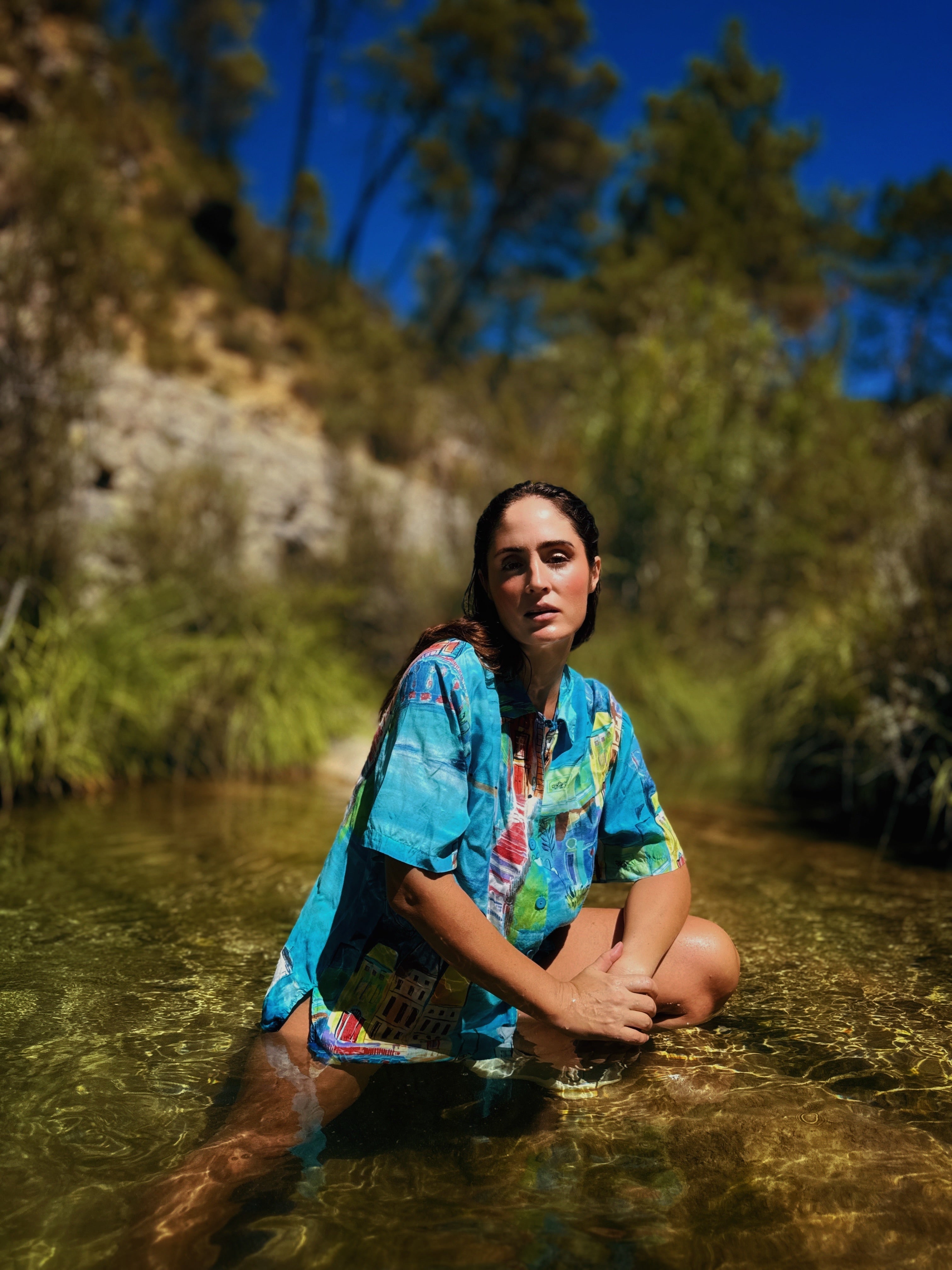 Camisa vintage The Edimburgh Collection