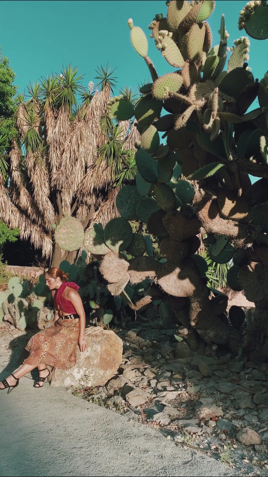 Foulard de organza multiposición