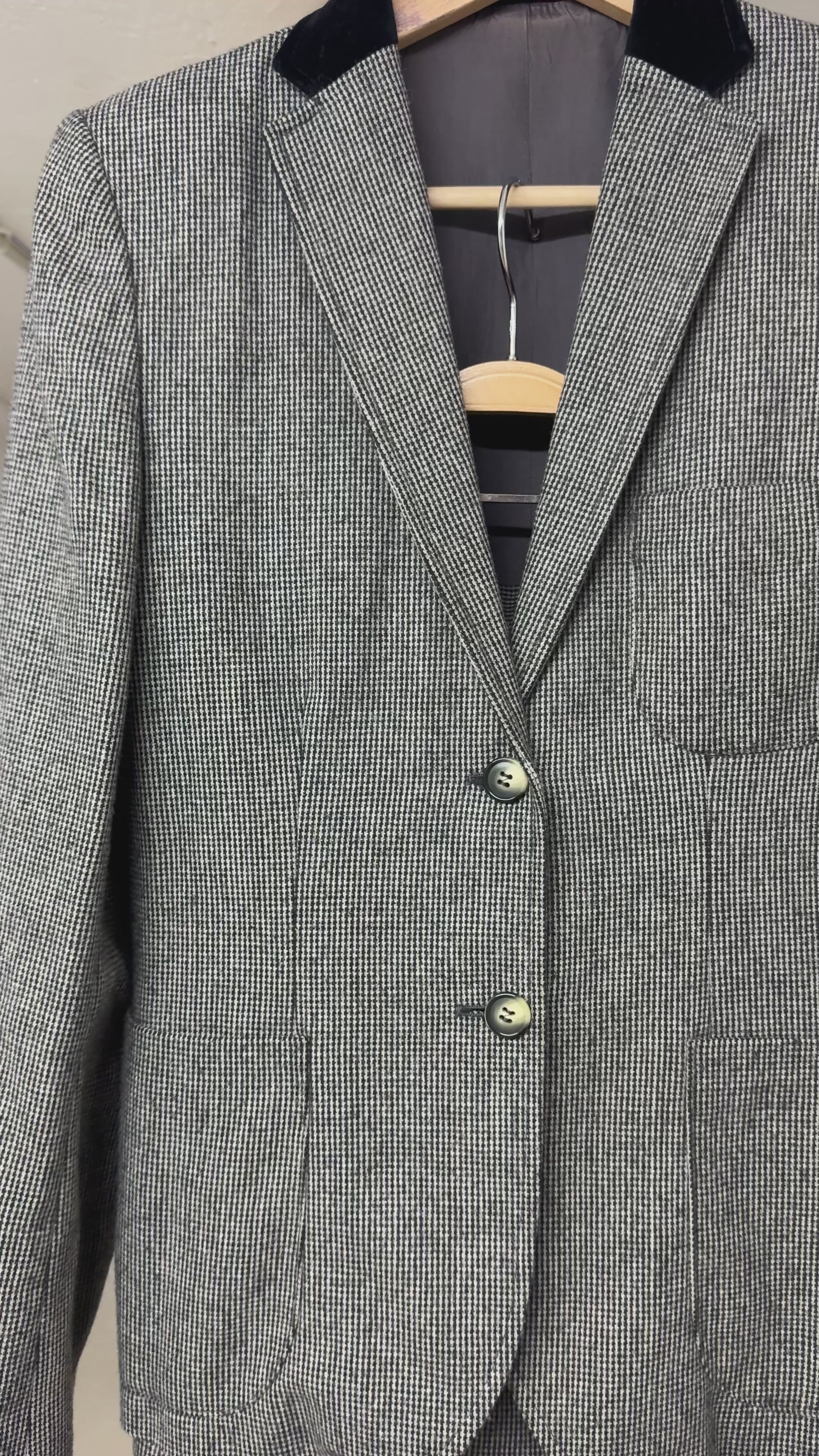 Traje de falda vintage