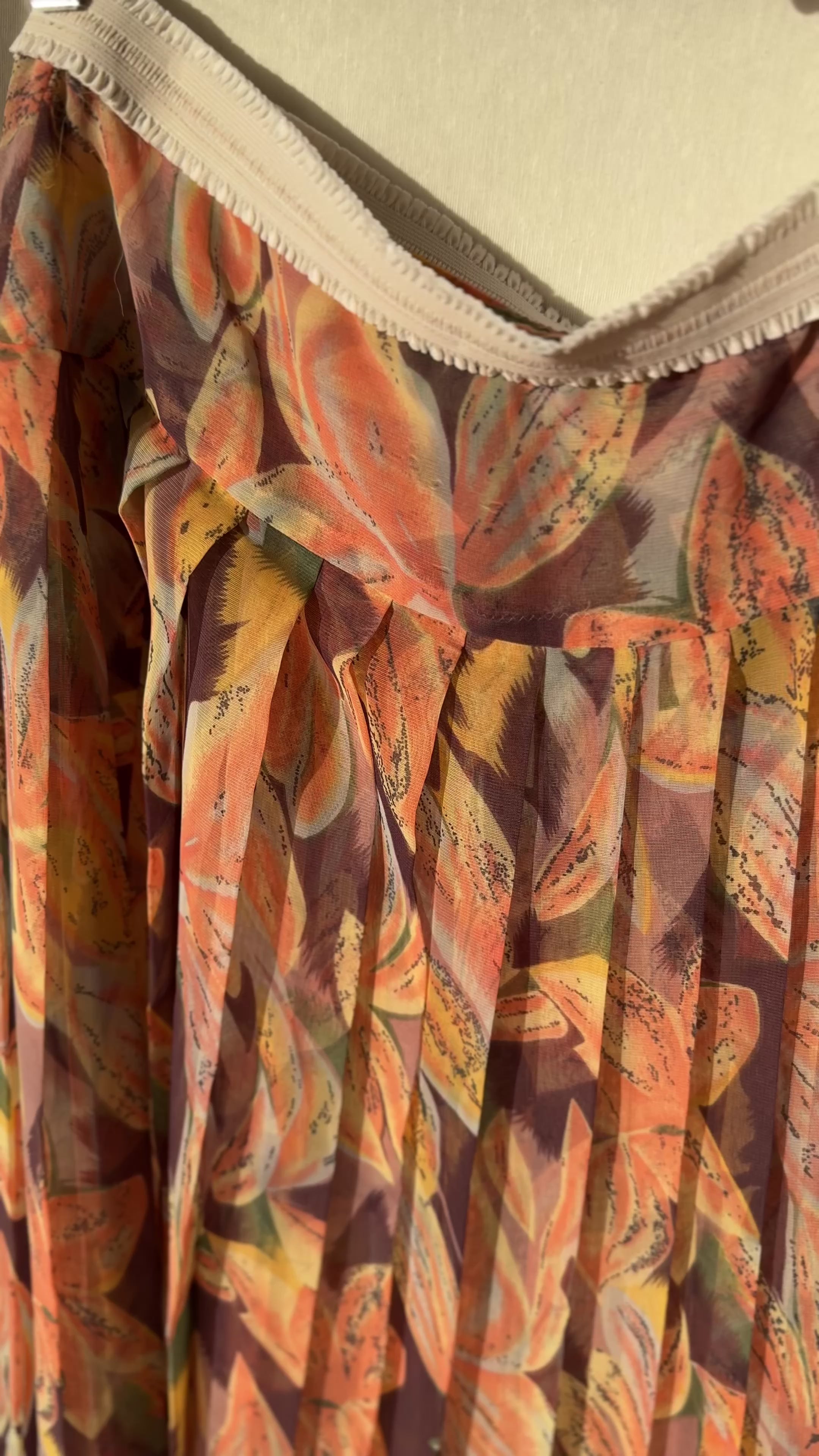 Falda vintage tablas