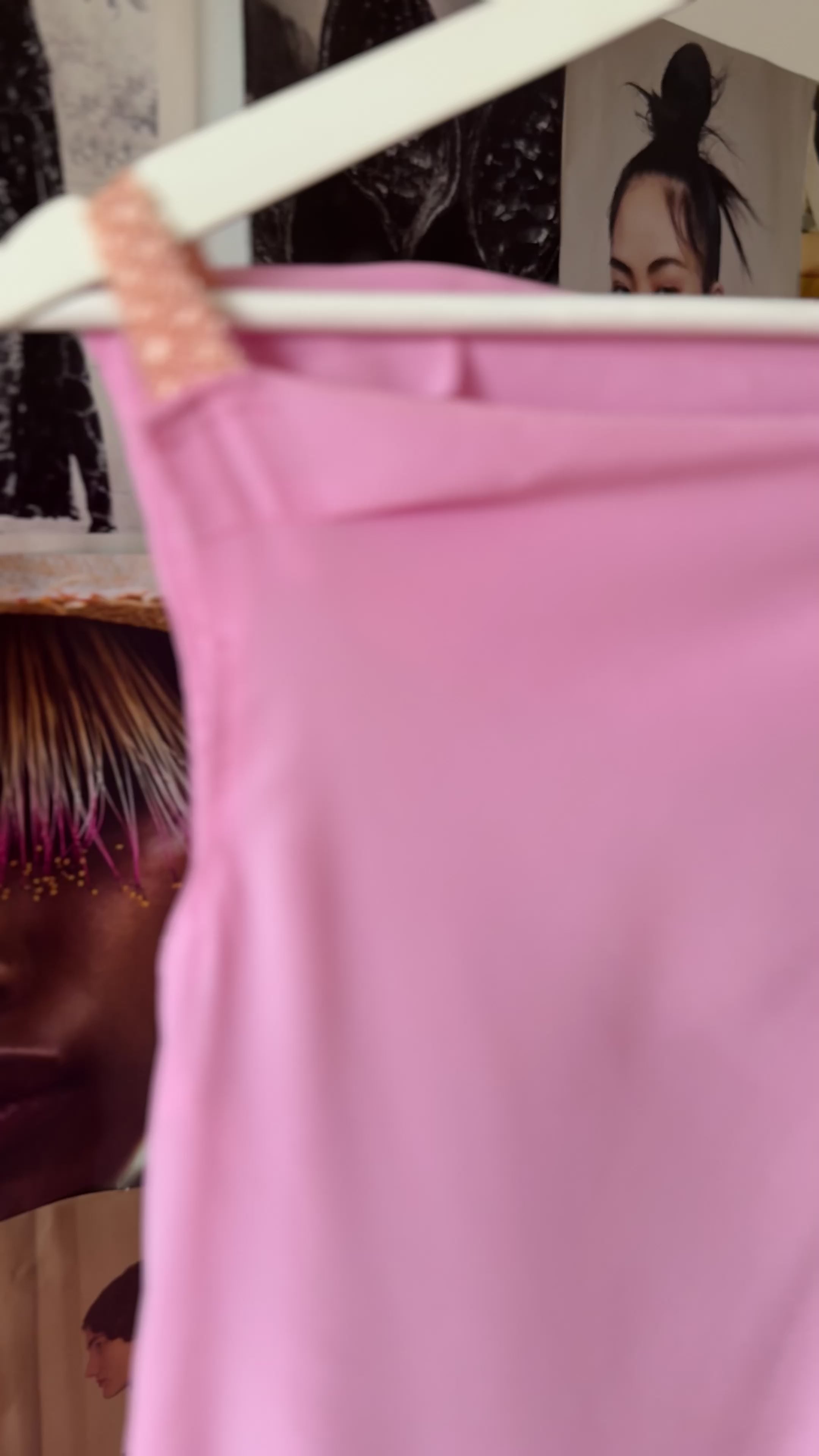 Vestido vintage Pink