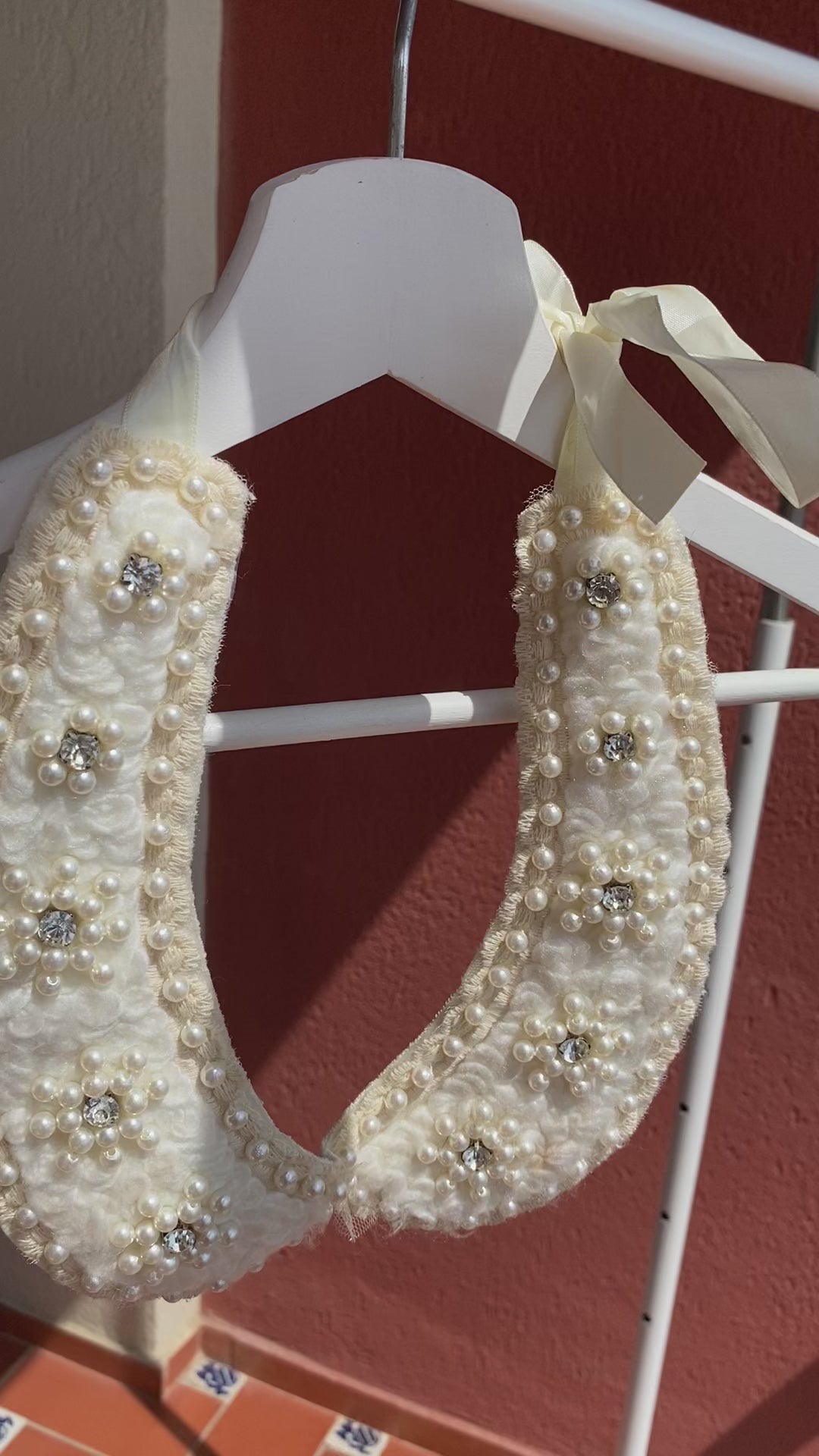 Cuello borreguito vintage