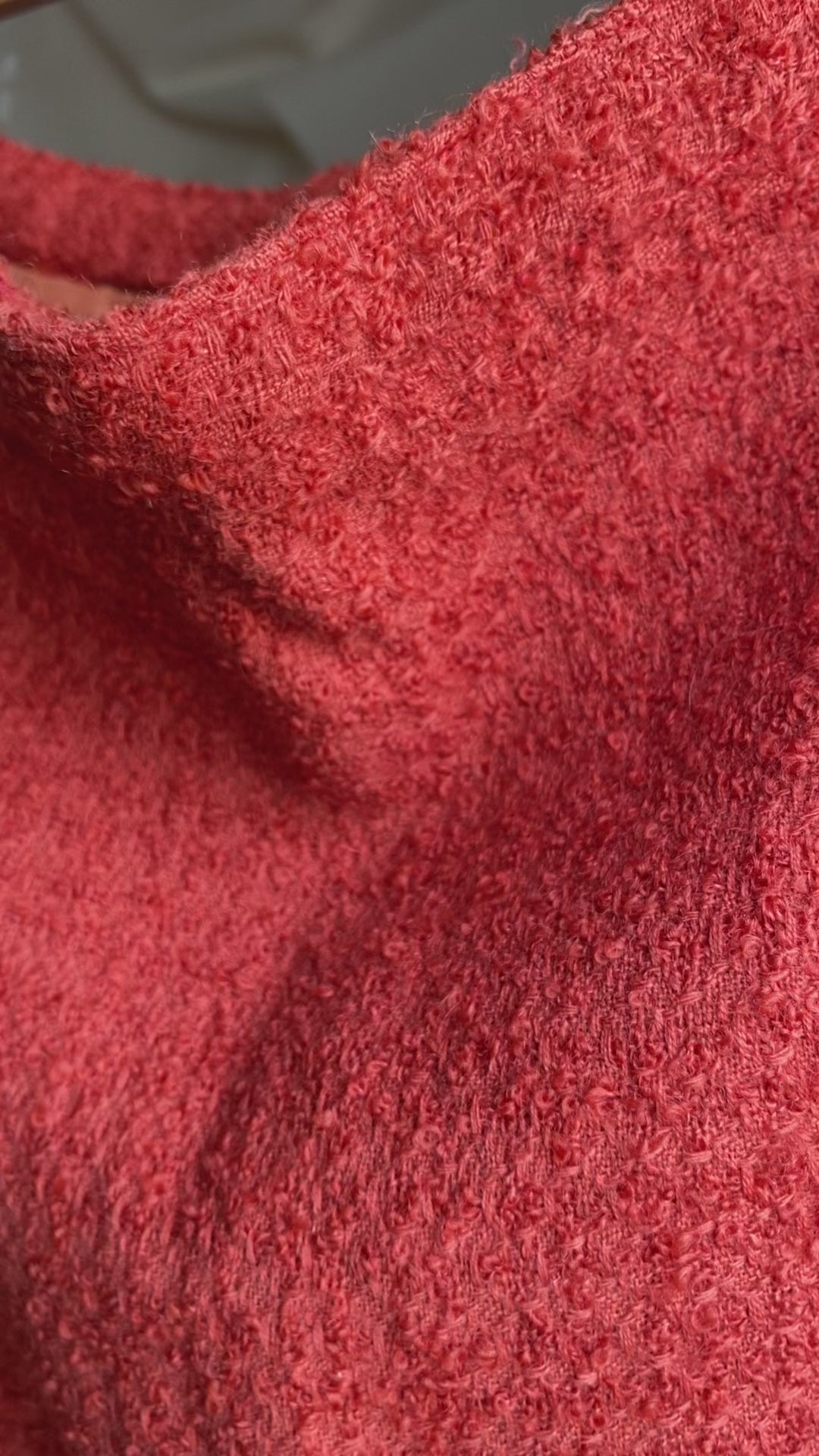 Falda vintage naranja