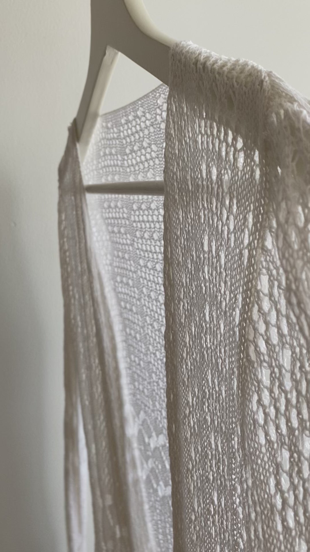 Rebeca asimétrica vintage