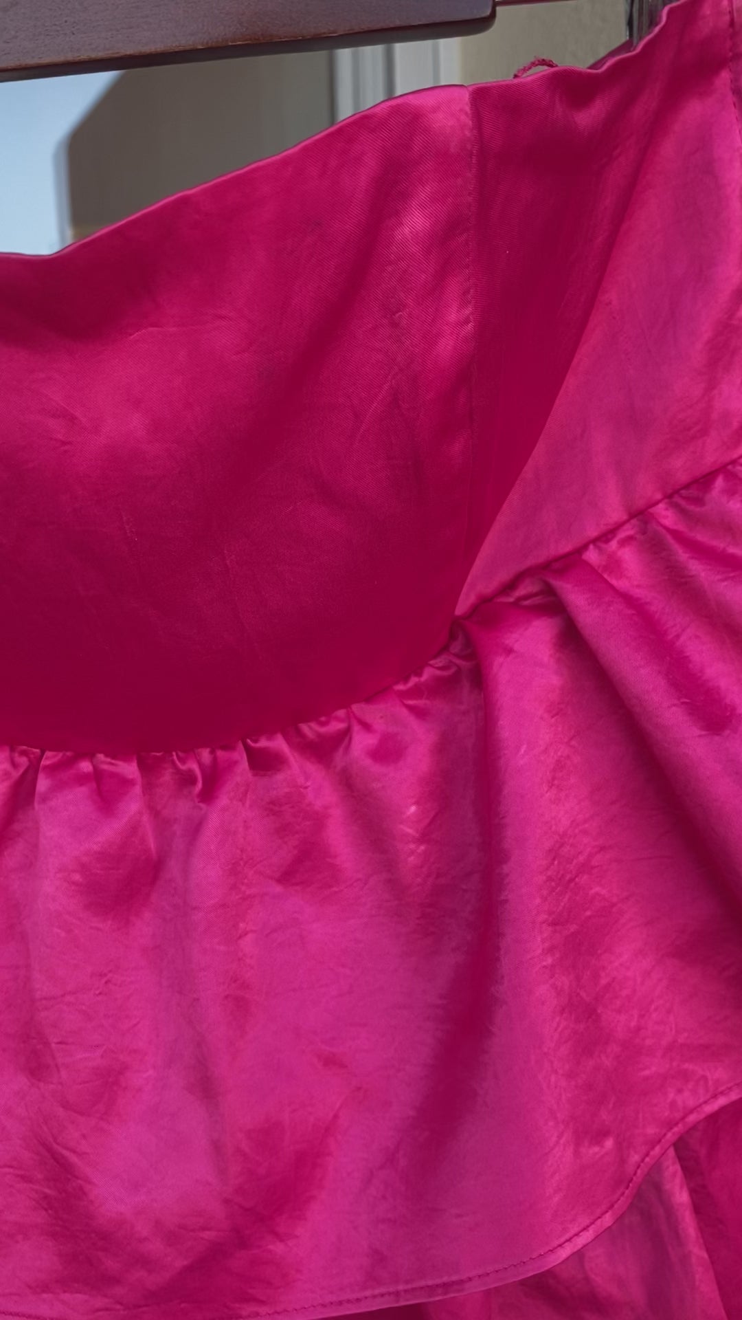 Vestido satinado H&M