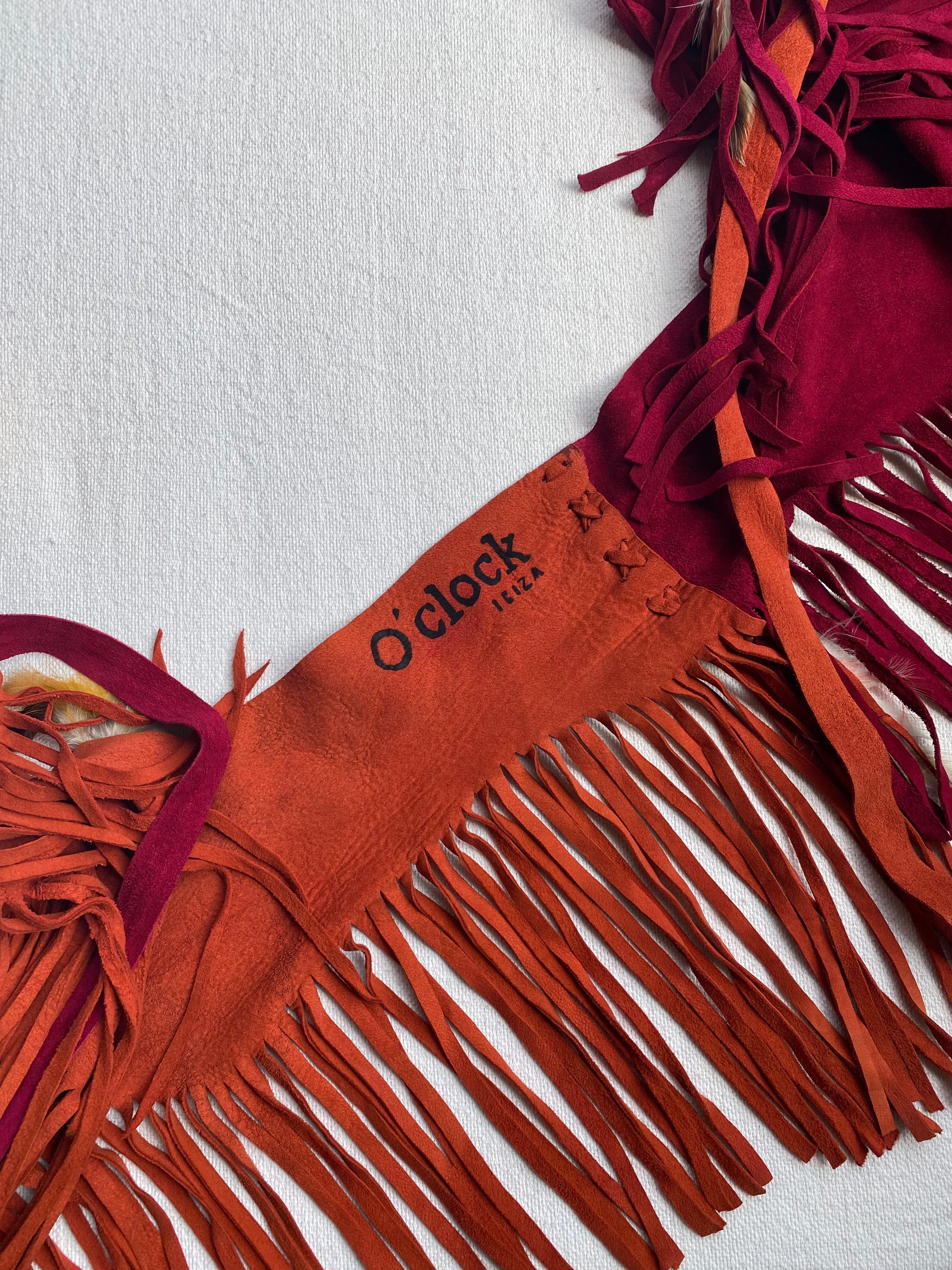 Cinturón de ante O’clock Ibiza