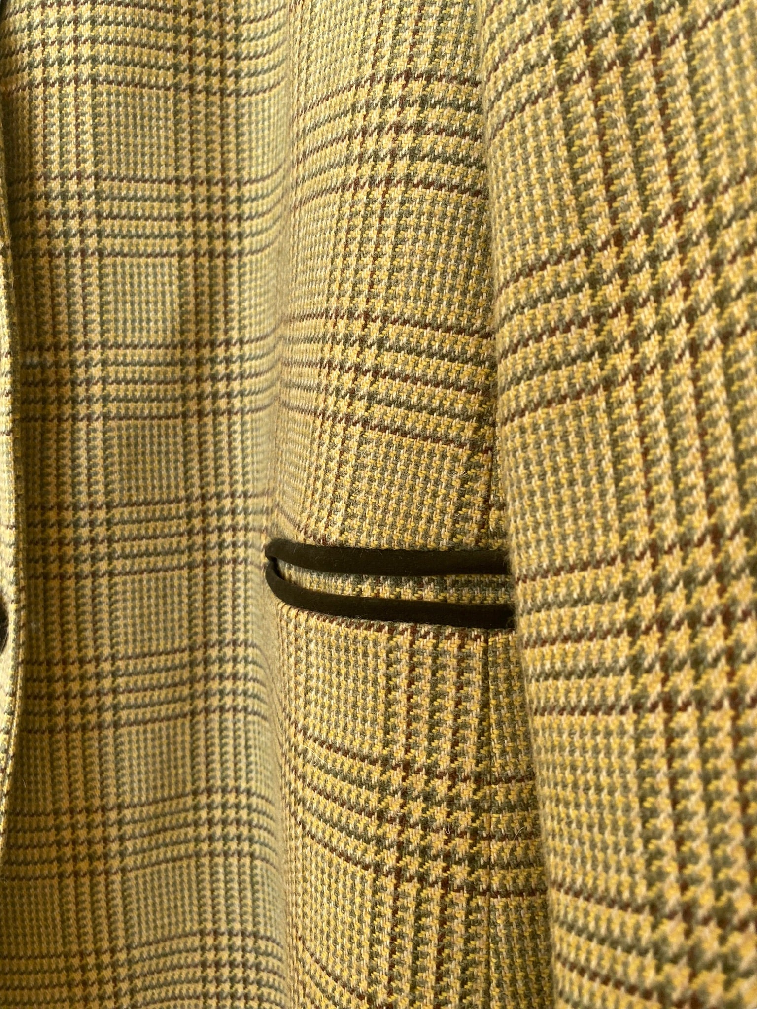 Blazer de cuadros vintage