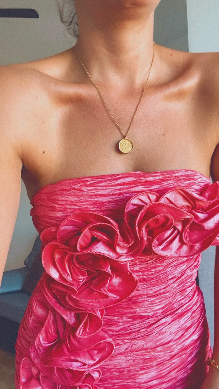 Vestido vintage abullonado