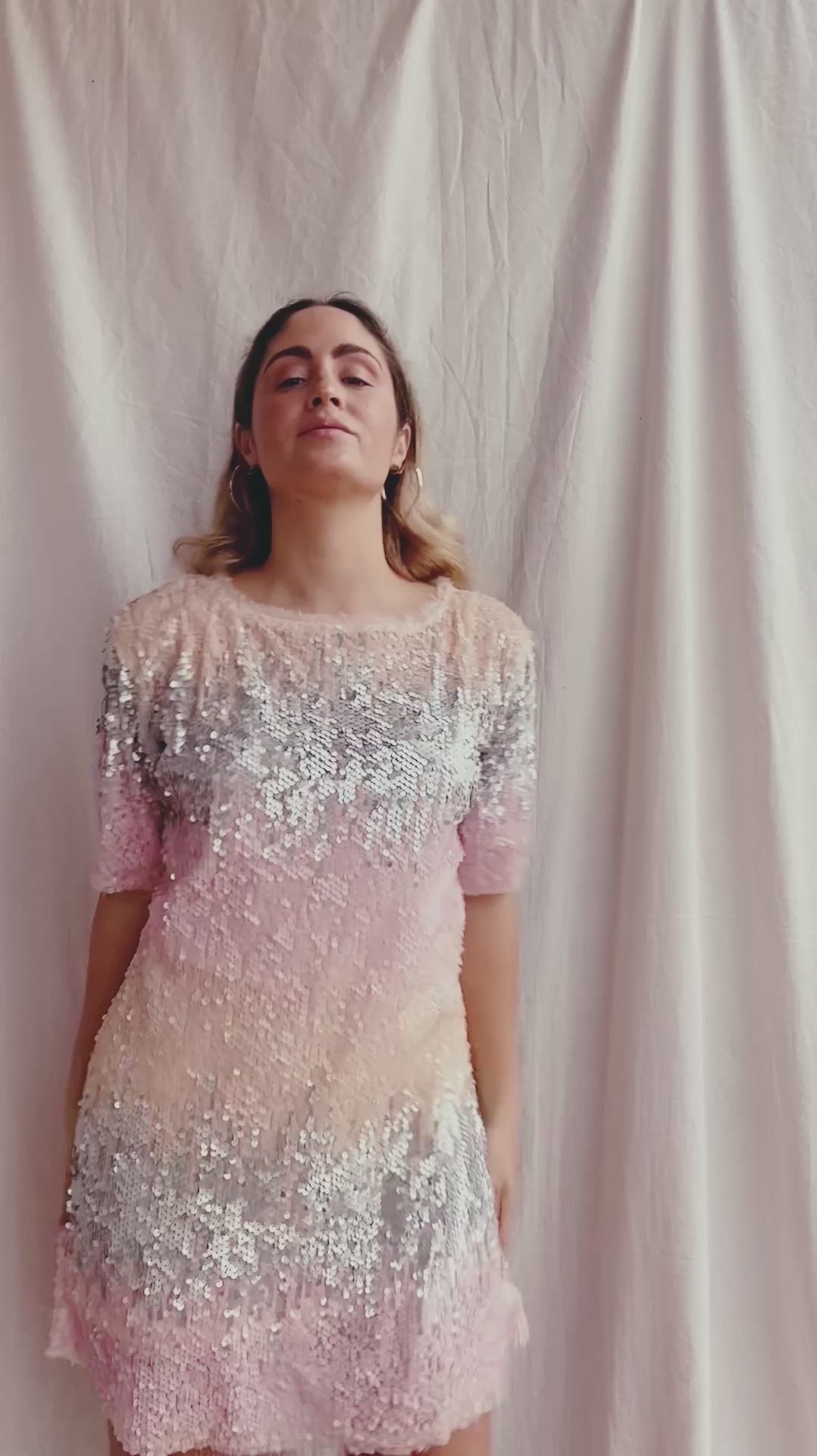 Vestido escamas de sirena Mulaya