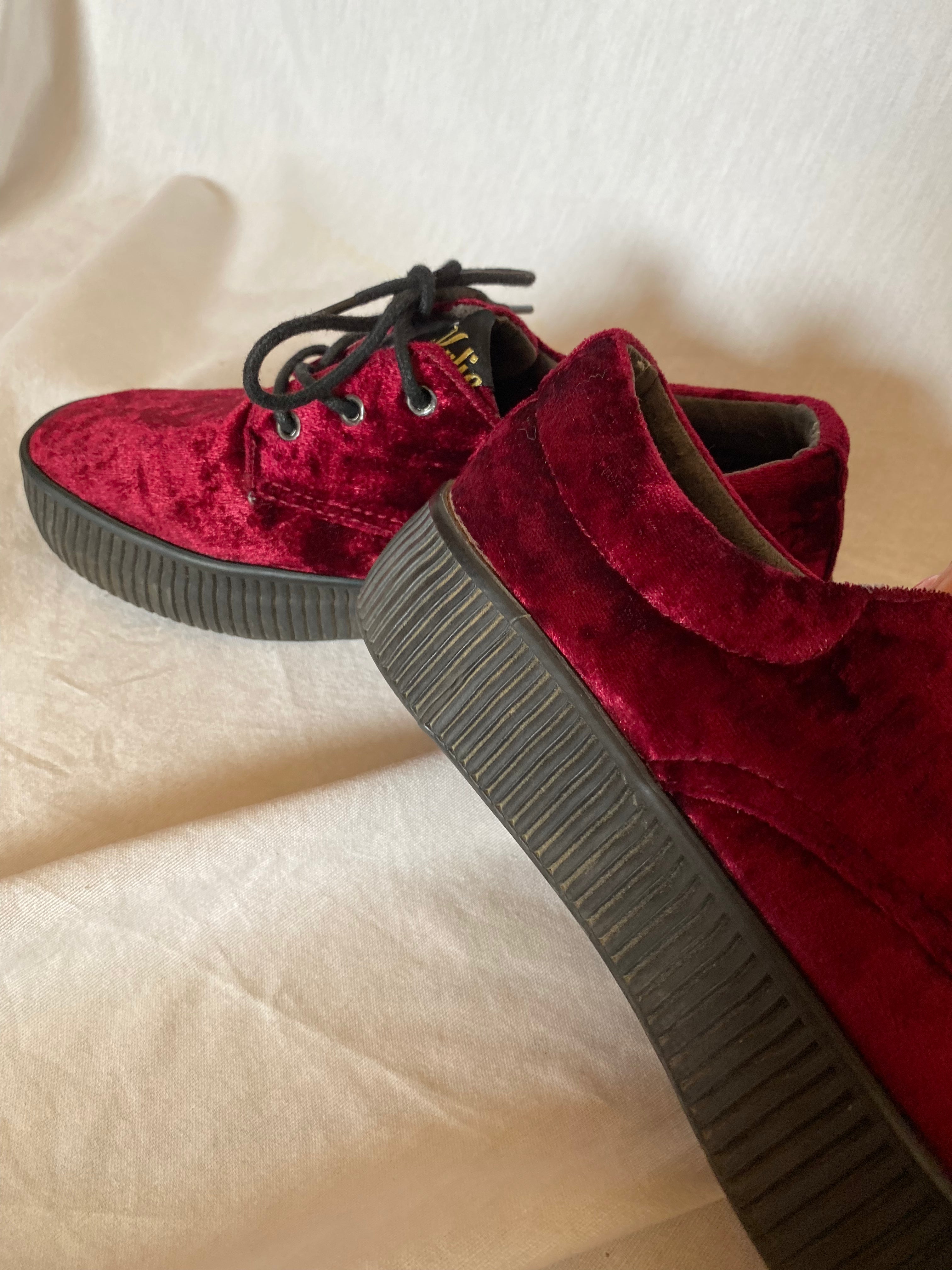 Zapatillas de terciopelo Kylie