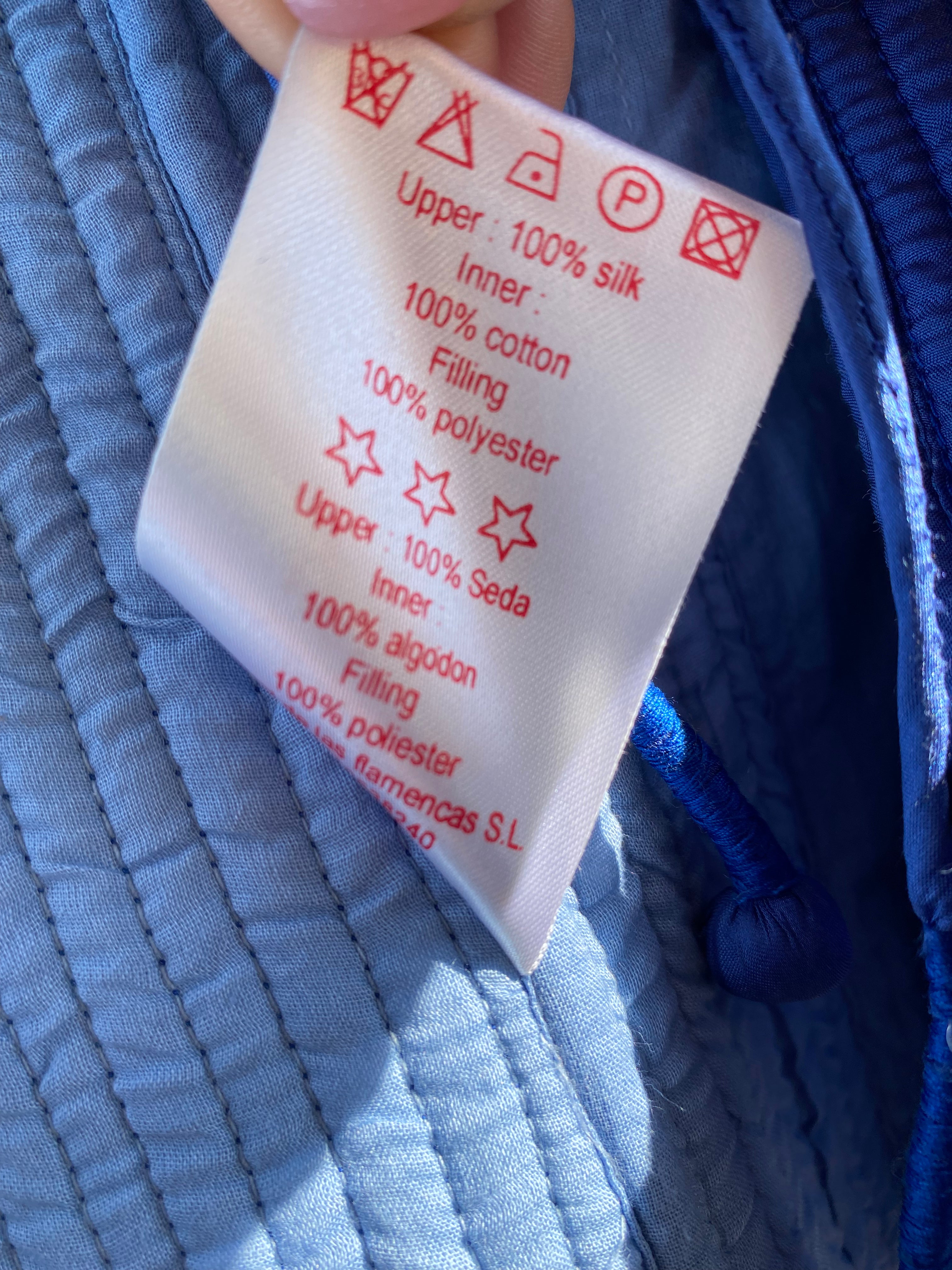 Chaqueta vintage seda Flamenco