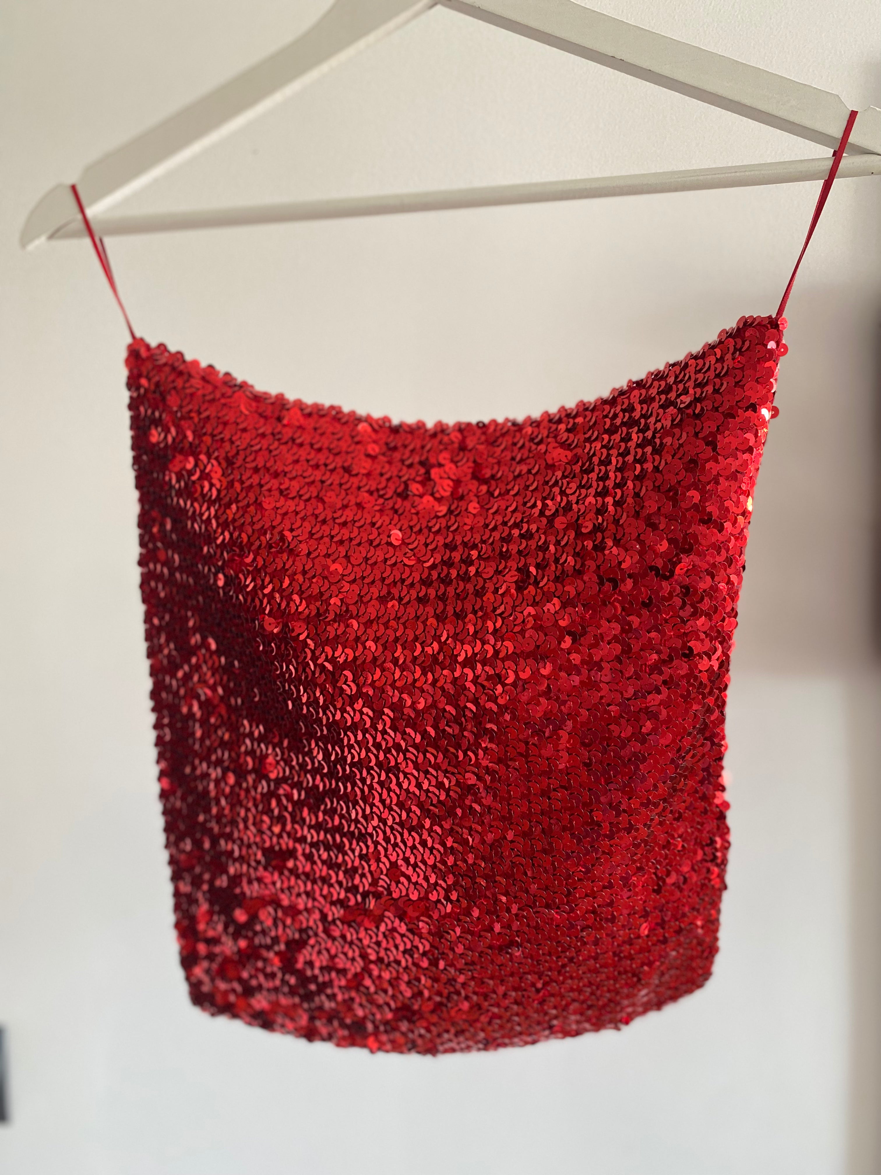 Top de lentejuelas Zara