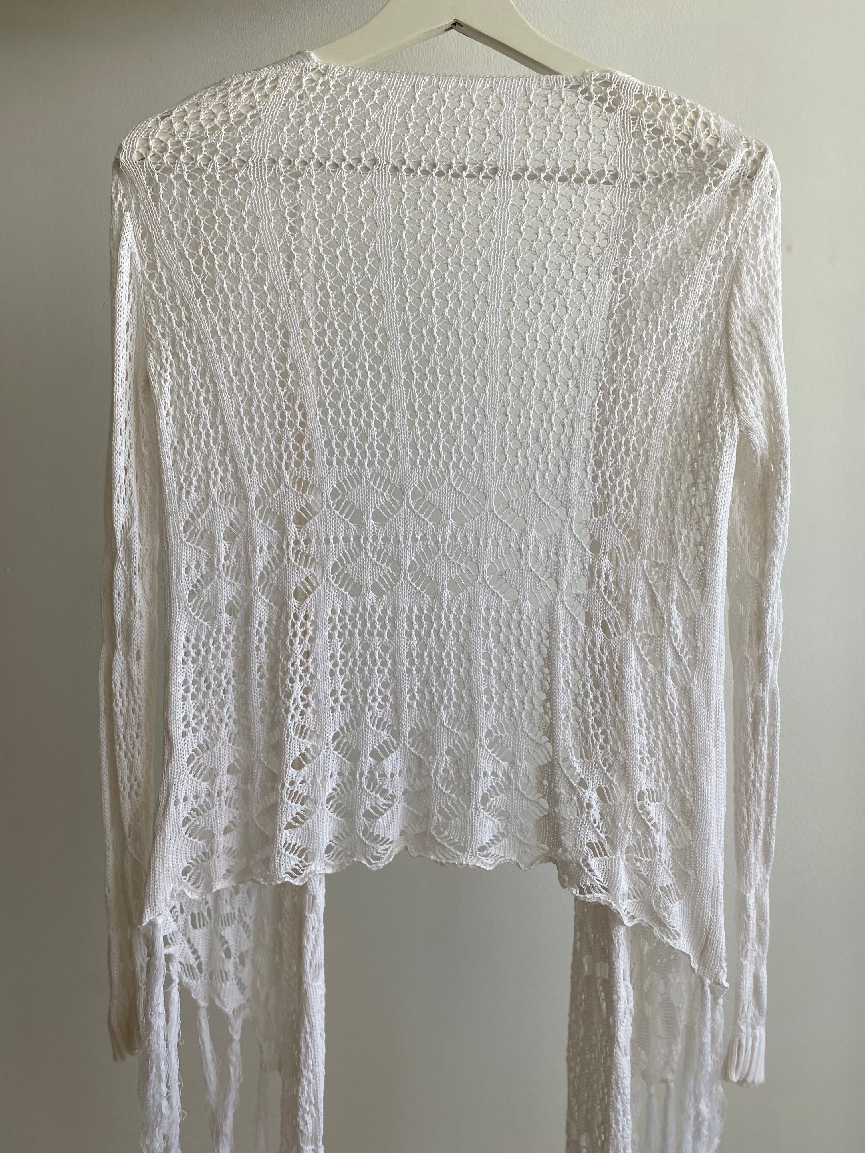 Rebeca asimétrica vintage