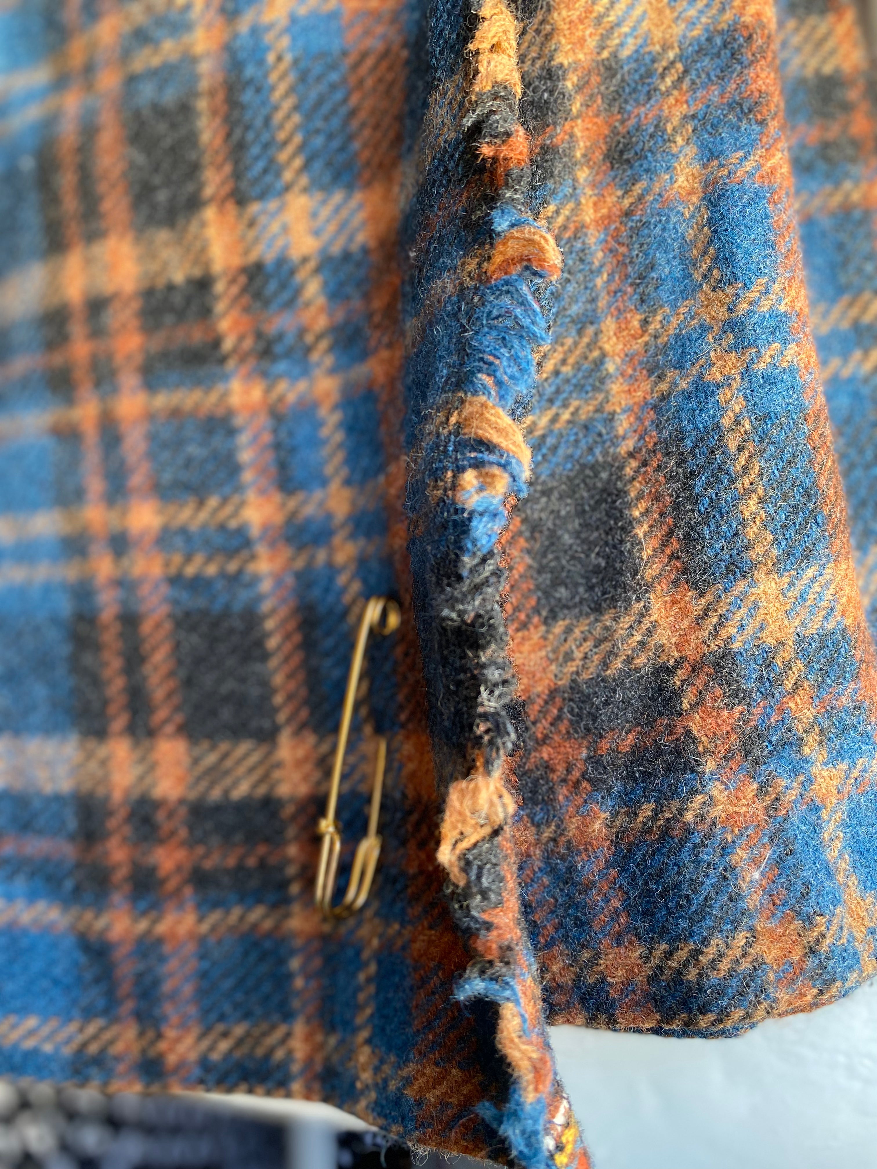 Falda vintage escocesa