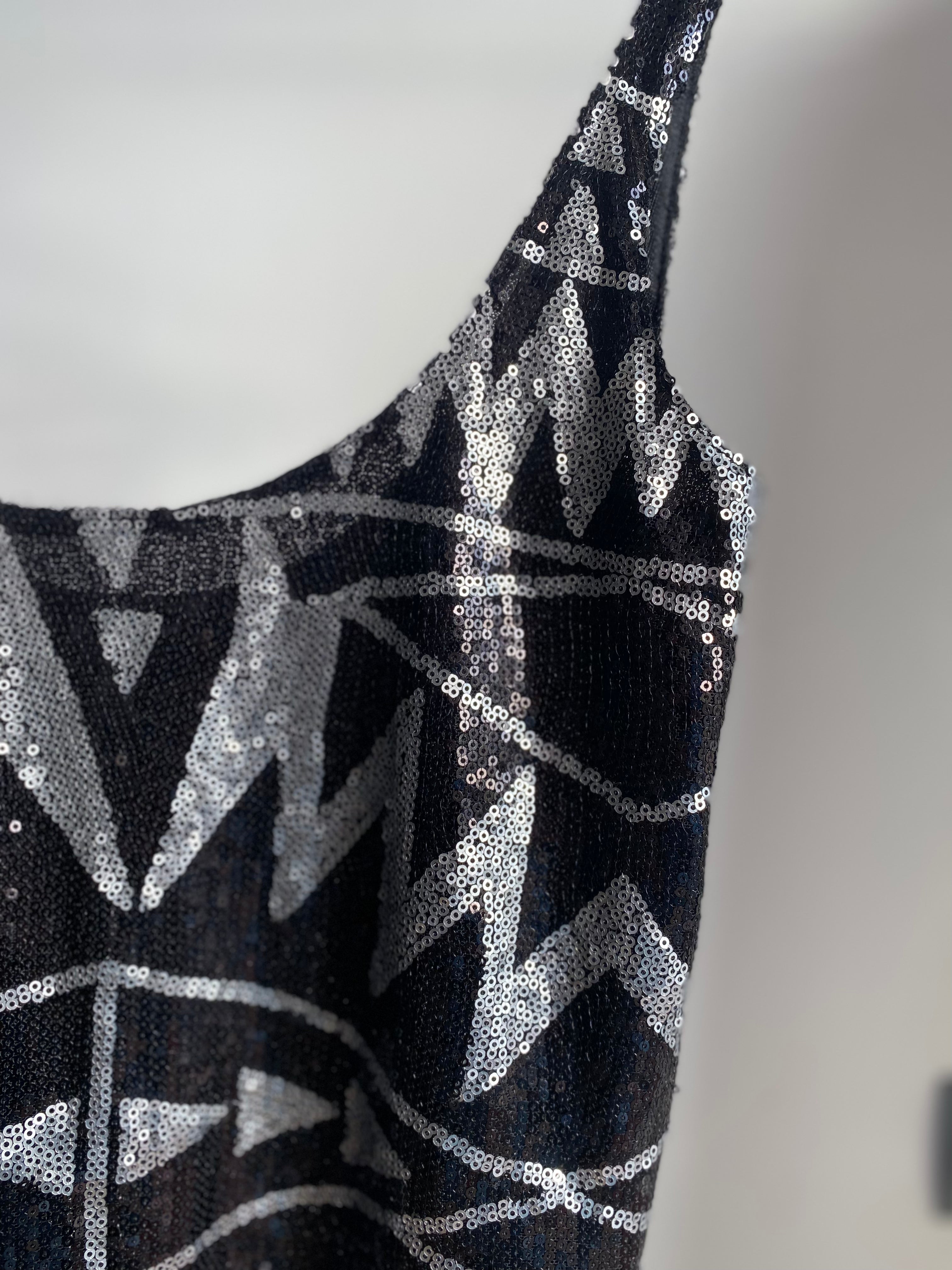 Vestido lentejuelas Stradivarius