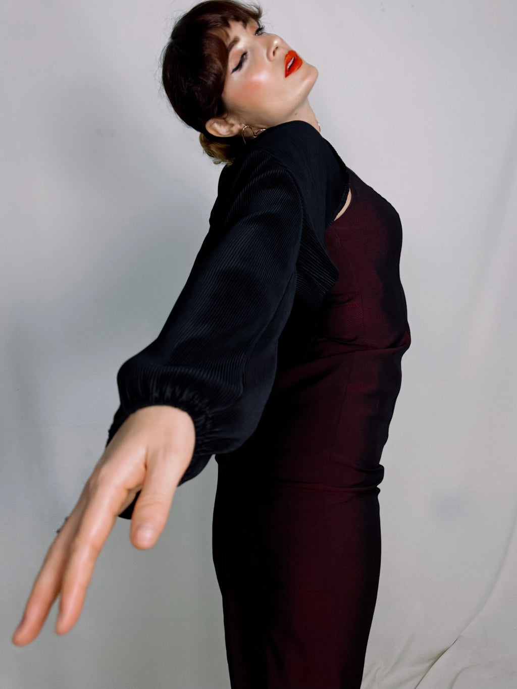 Mangas plisadas Sergio Ferrazzi