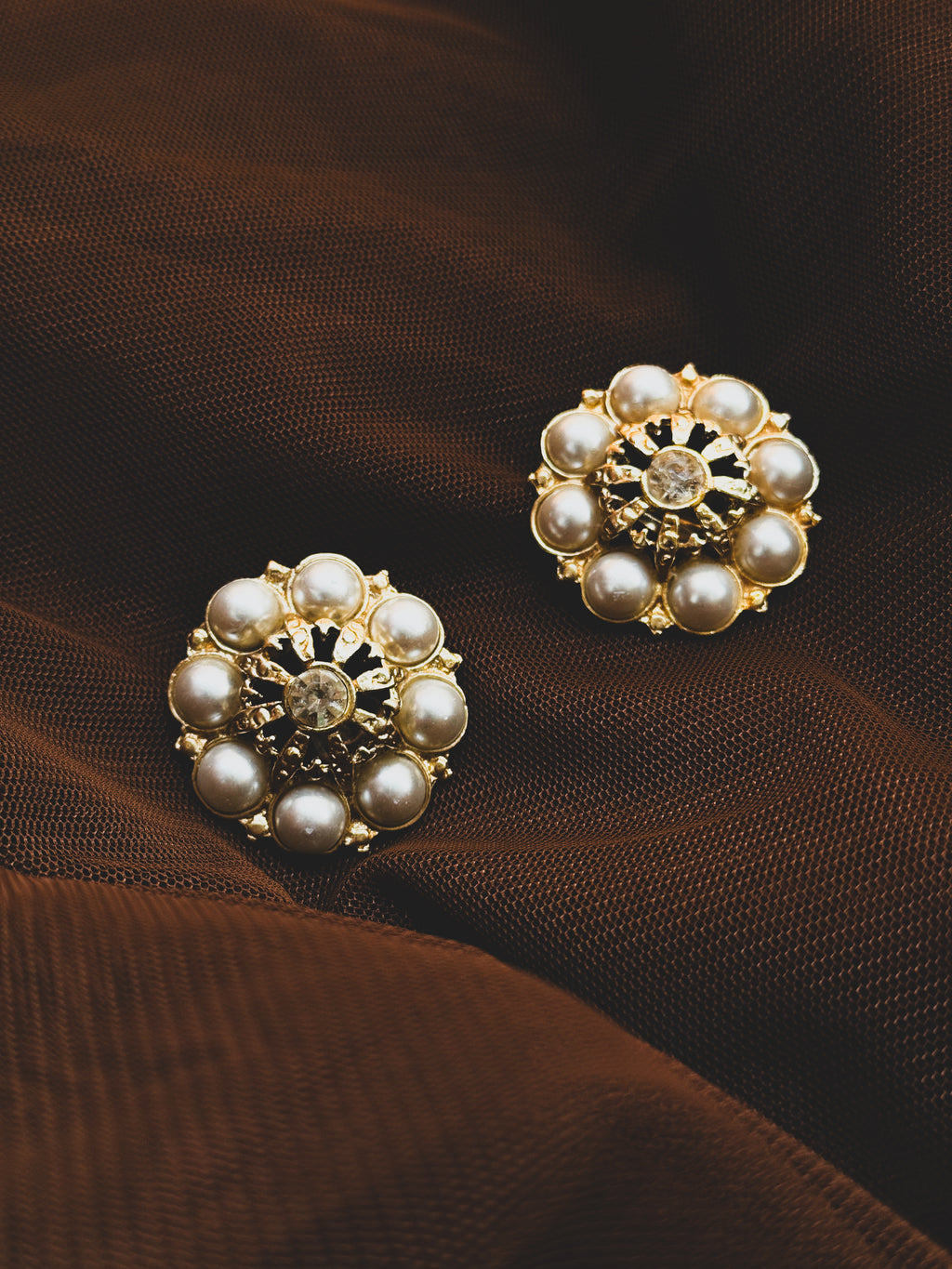 Pendientes vintage Perla