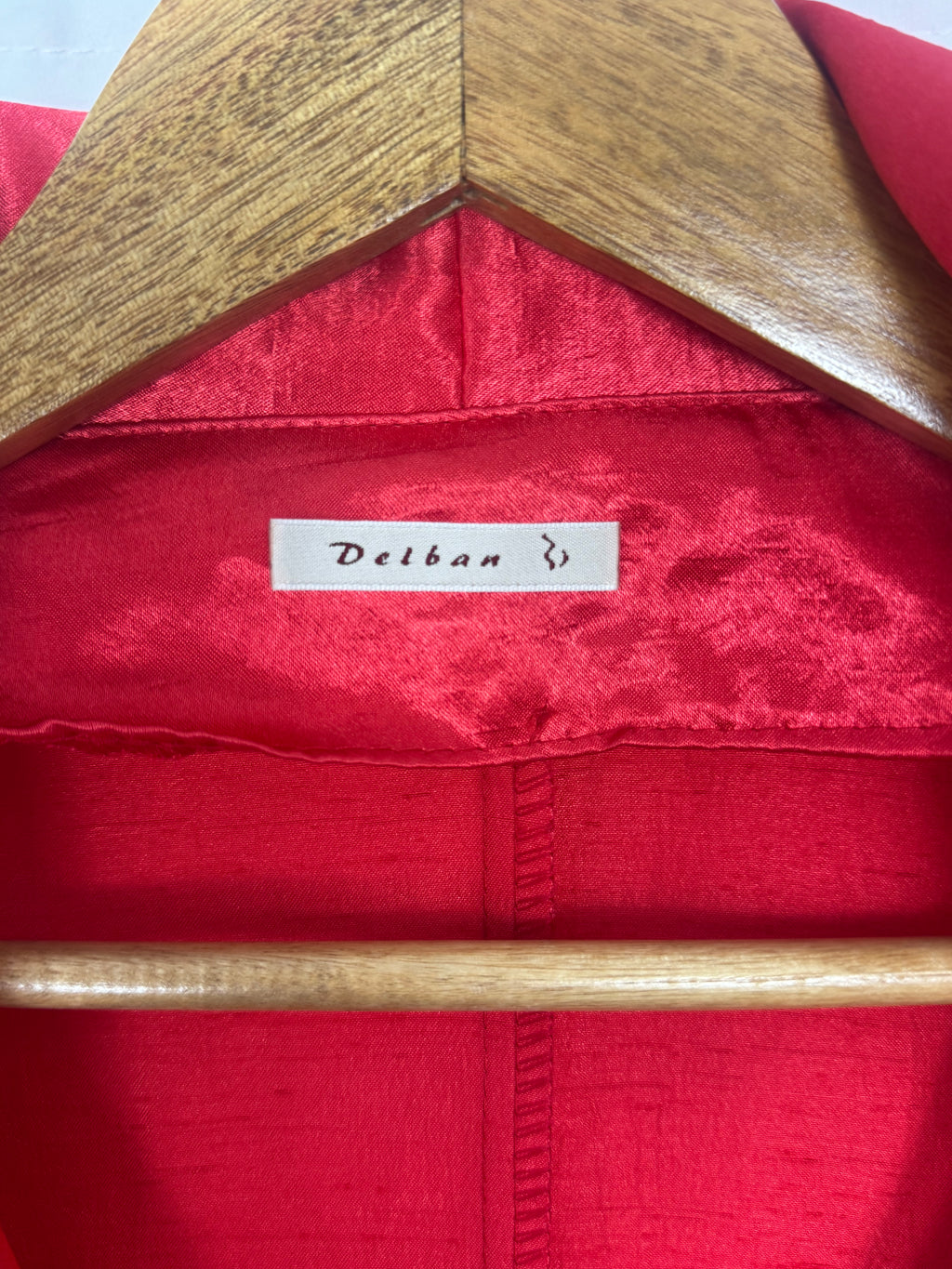 Blazer satinada vintage Delban