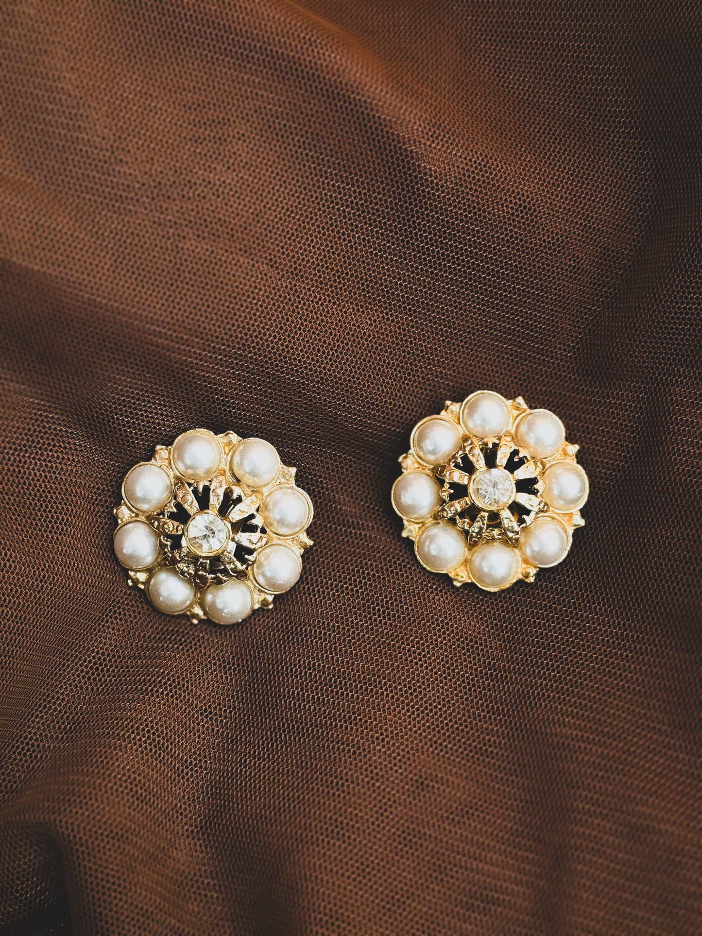 Pendientes vintage Perla