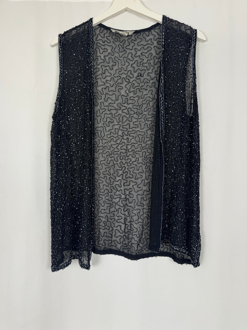 Chaleco piedrecitas Menta Limón