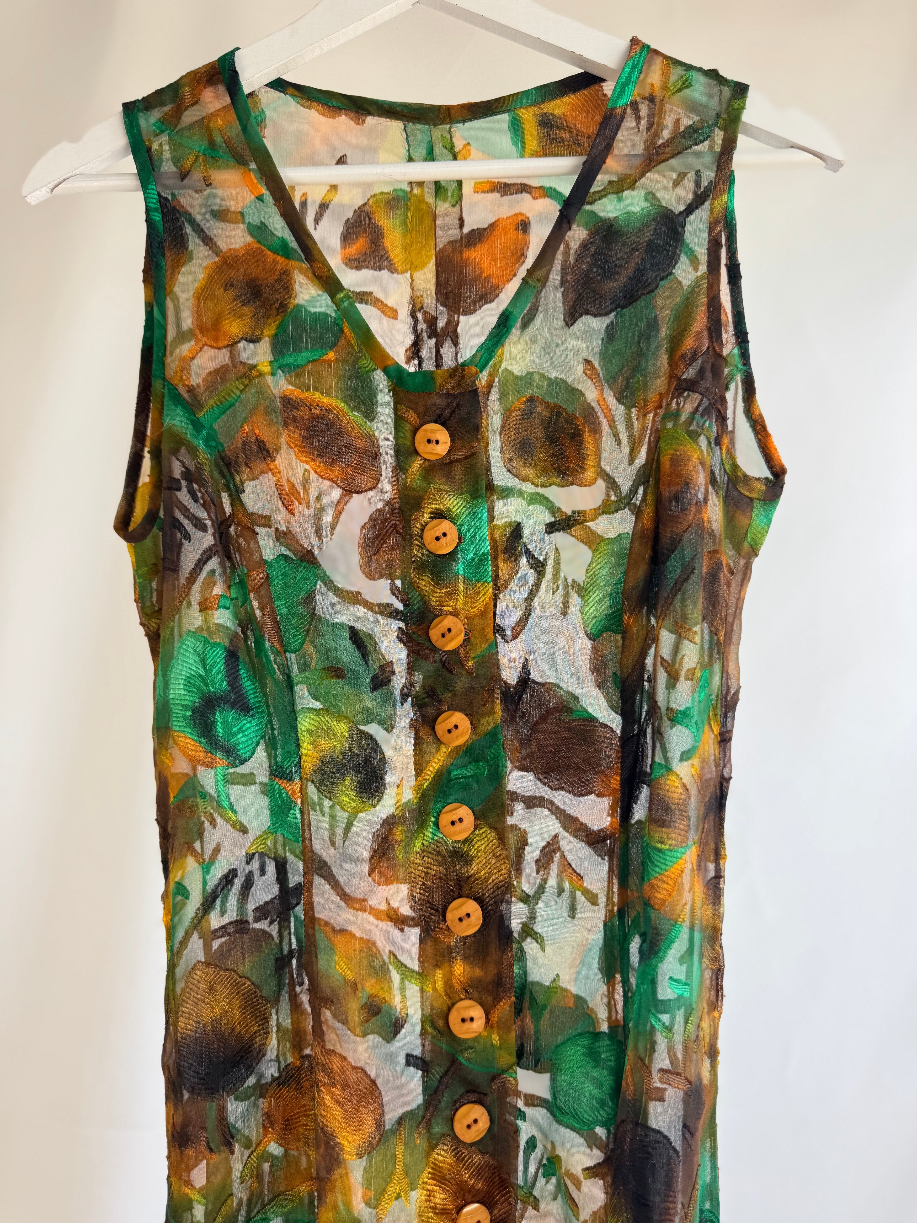 Vestido tropical