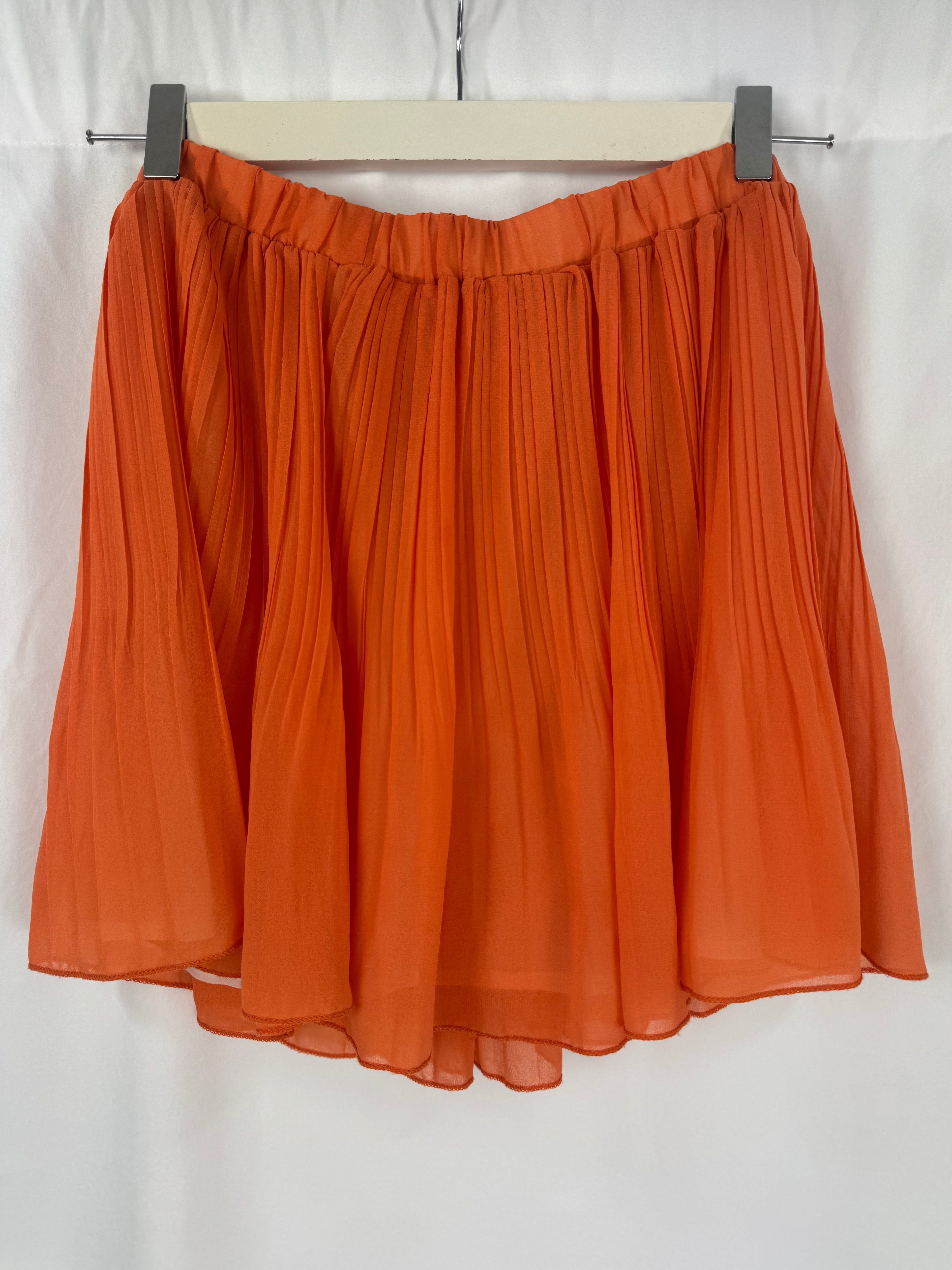 Mini falda plisada (S)