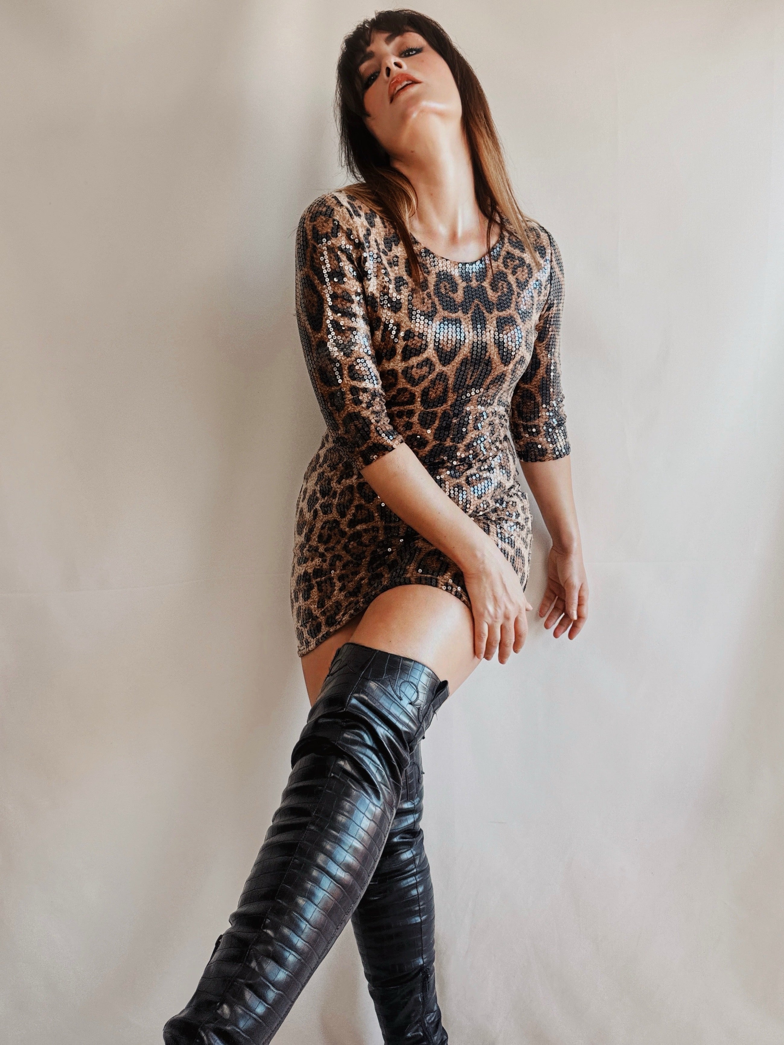 Vestido print Lelly Wood